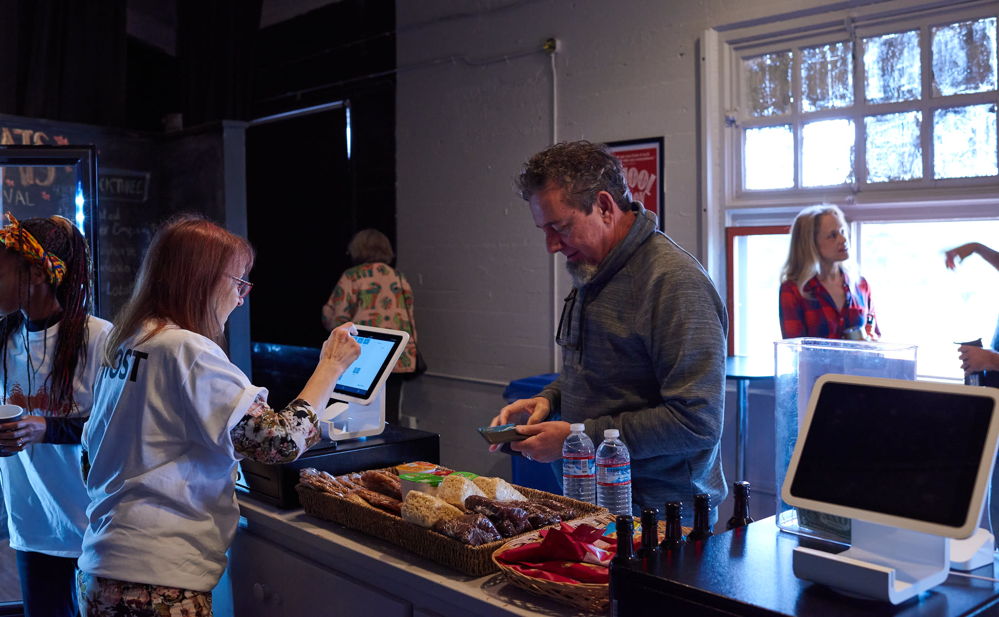 BATS Bayfront Theatre box office/concession standBATS Bayfront Theatre box office/concession stand