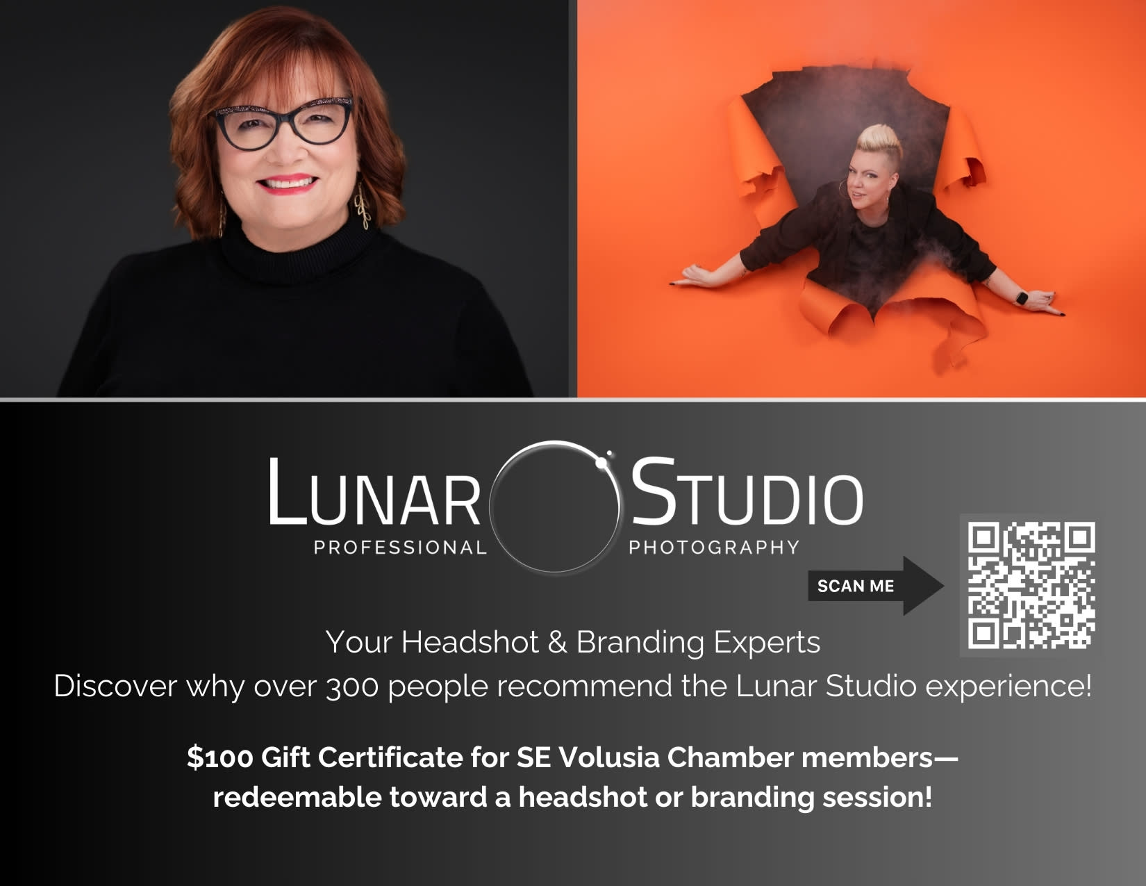 Lunar Studio Headshot & Branding Gift Certificate