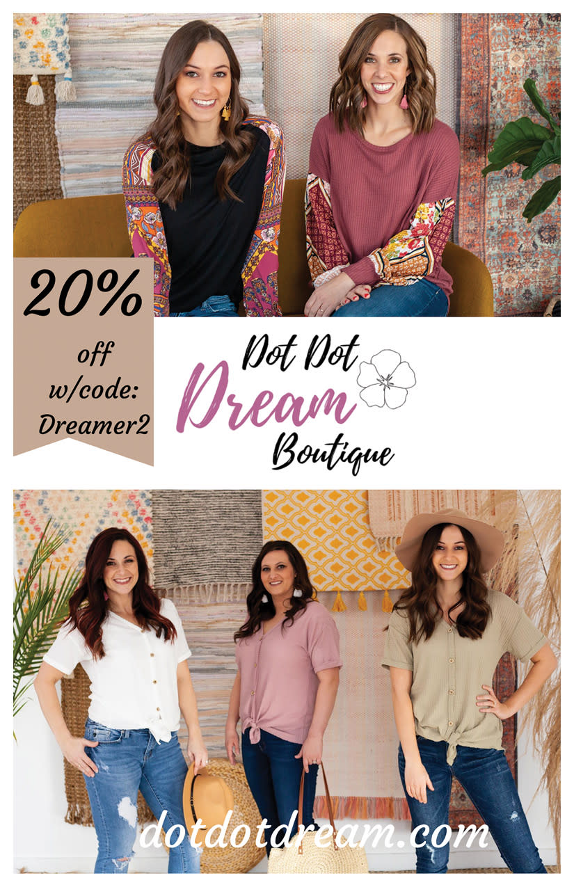 Dot Dot Dream Boutique | Kaysville Cares Ad