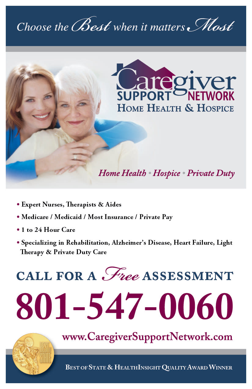 Caregiver Support Network | Kaysville Cares Ad