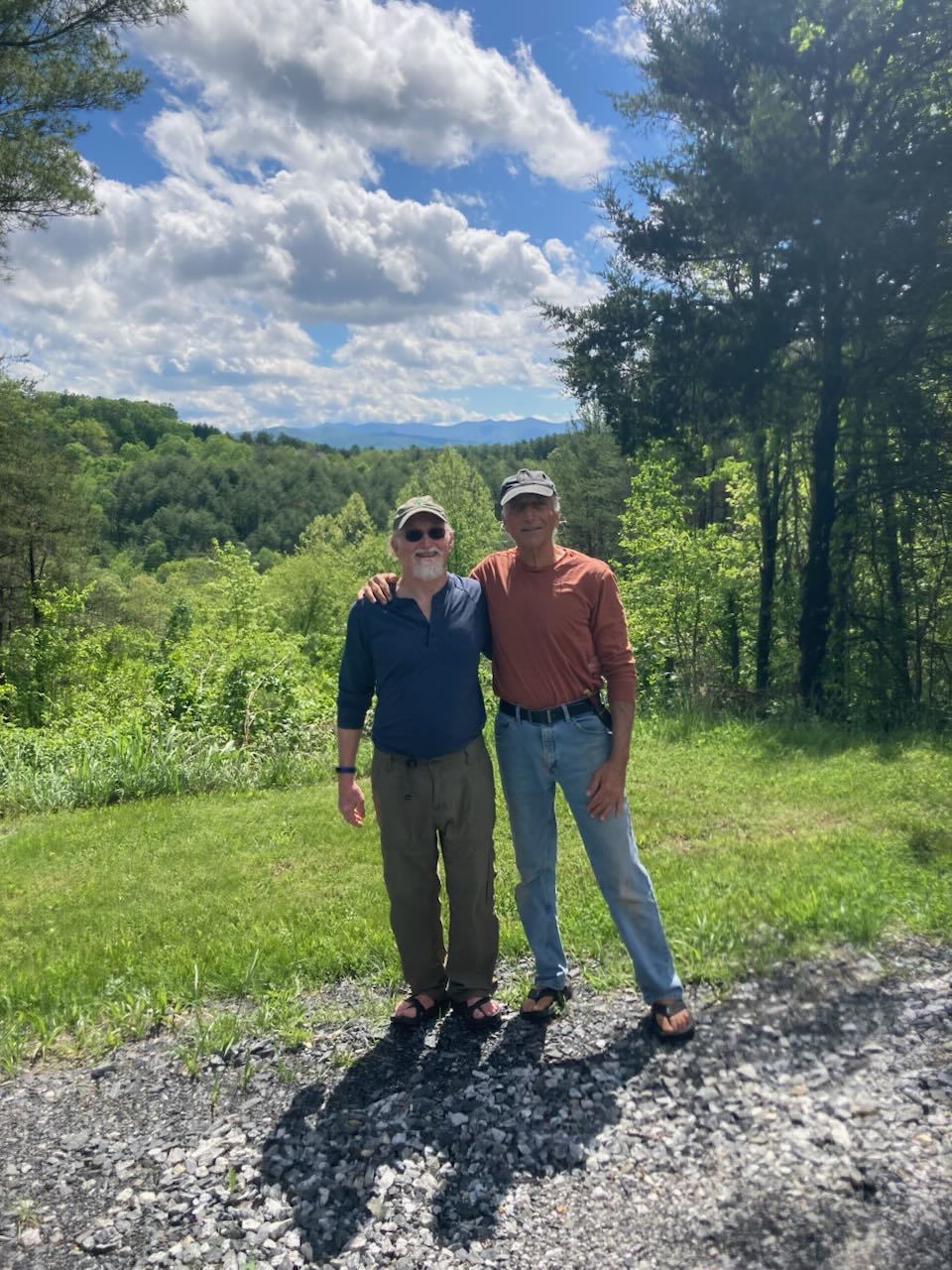 David Jordan and Francesco Garripoli on Wuji Mtn