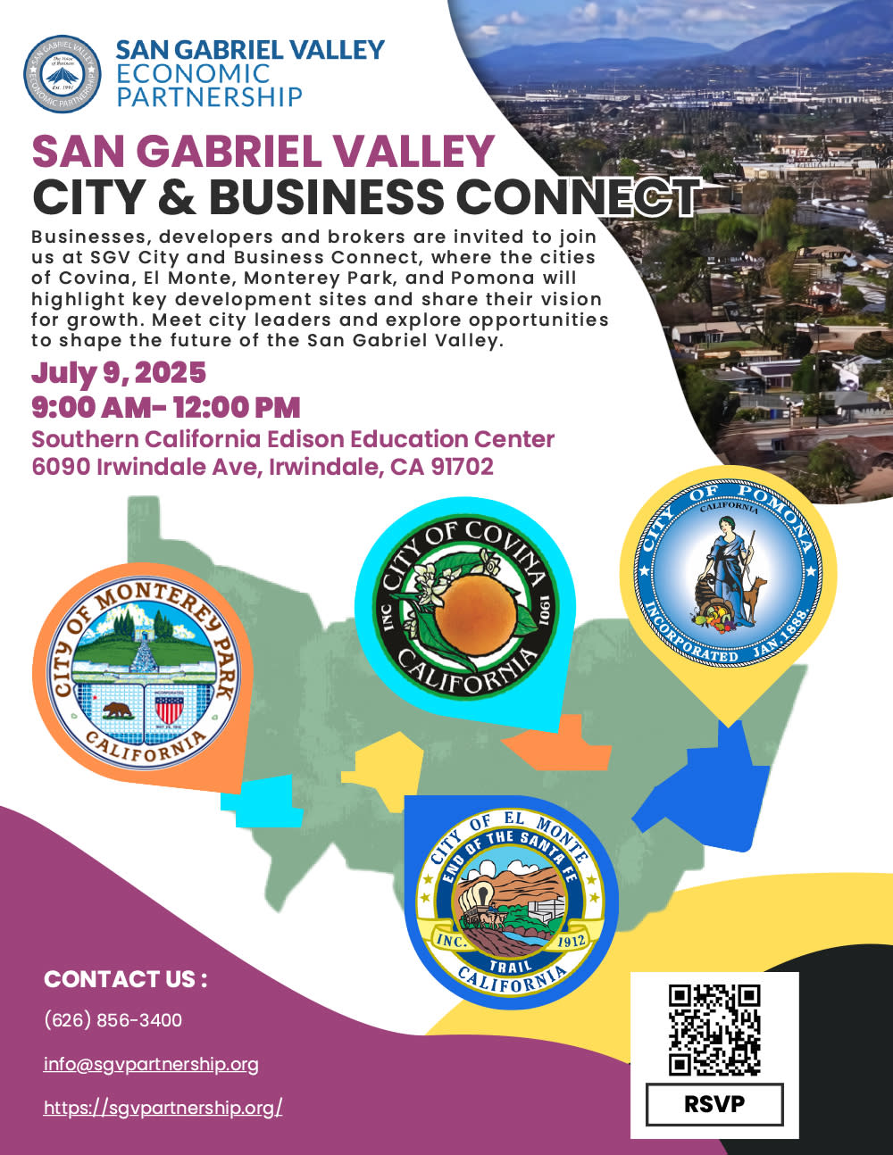 City and Business Connect Flier