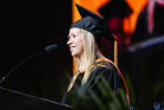 AIC President Nicolle Cestero at 2025 Commencement