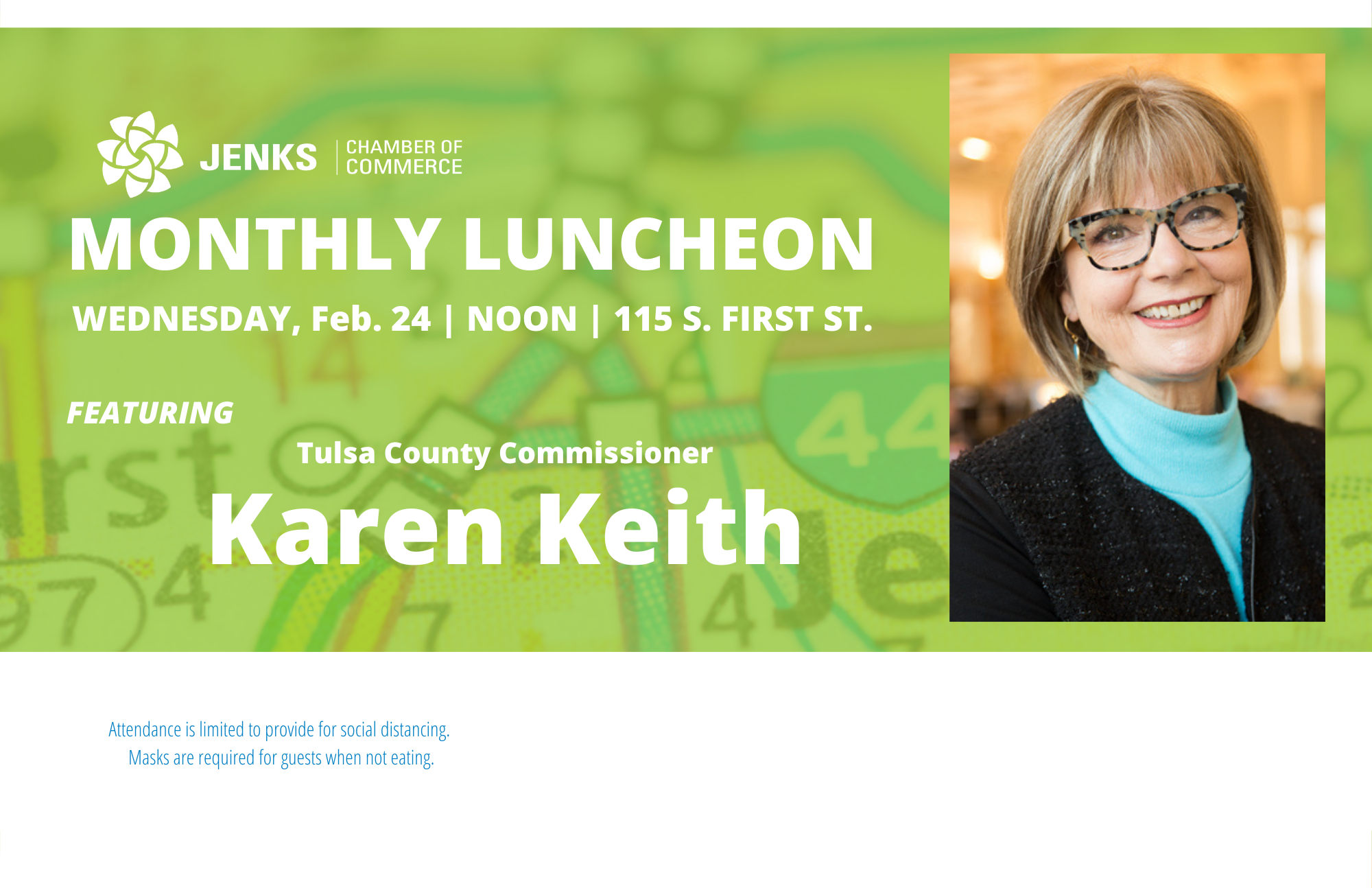 Karen Keith to speak at Feb. Luncheon