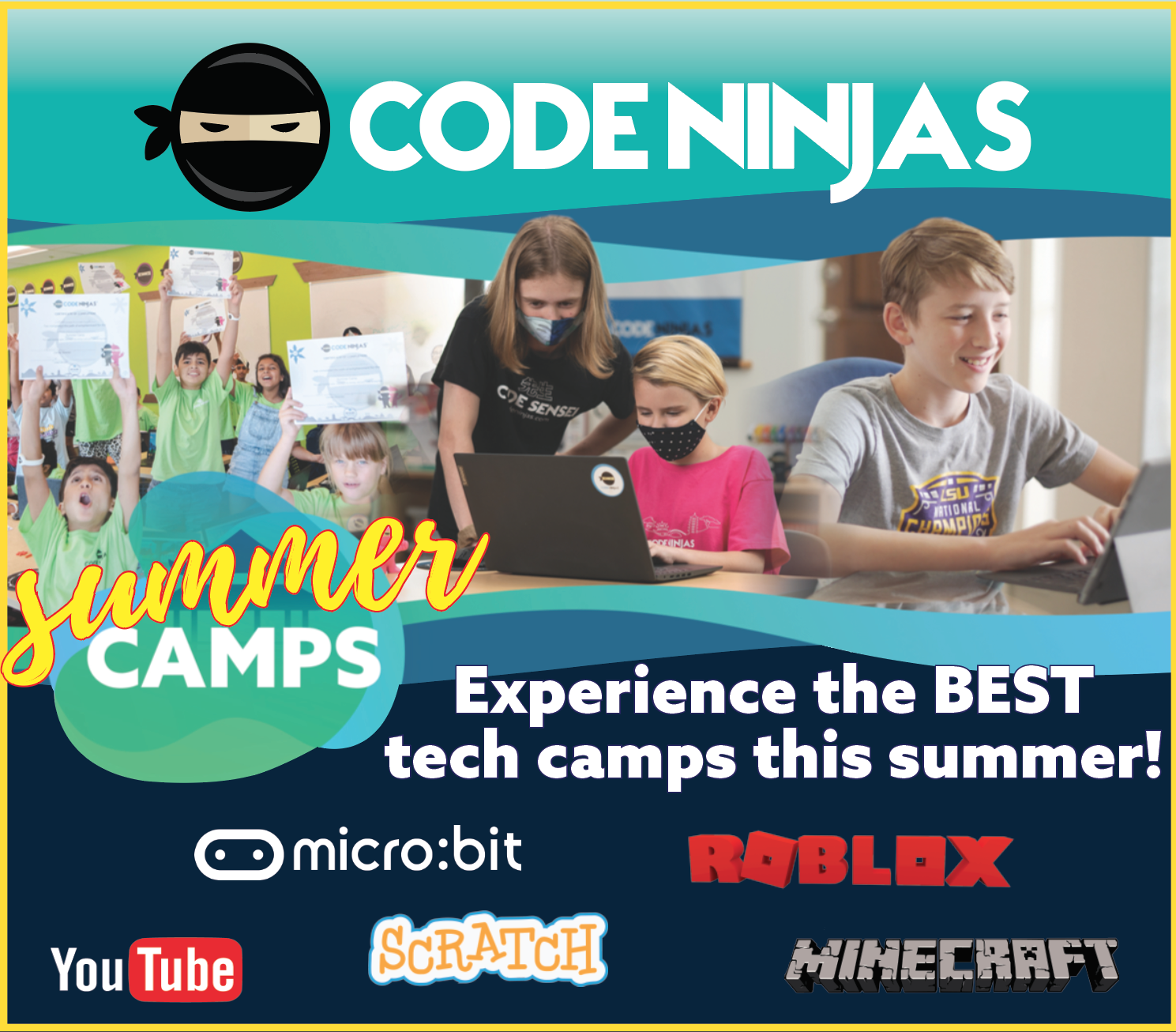 Code Ninjas Summer Camp Open House Gz News Springfield Area Chamber Of Commerce - roblox summer event