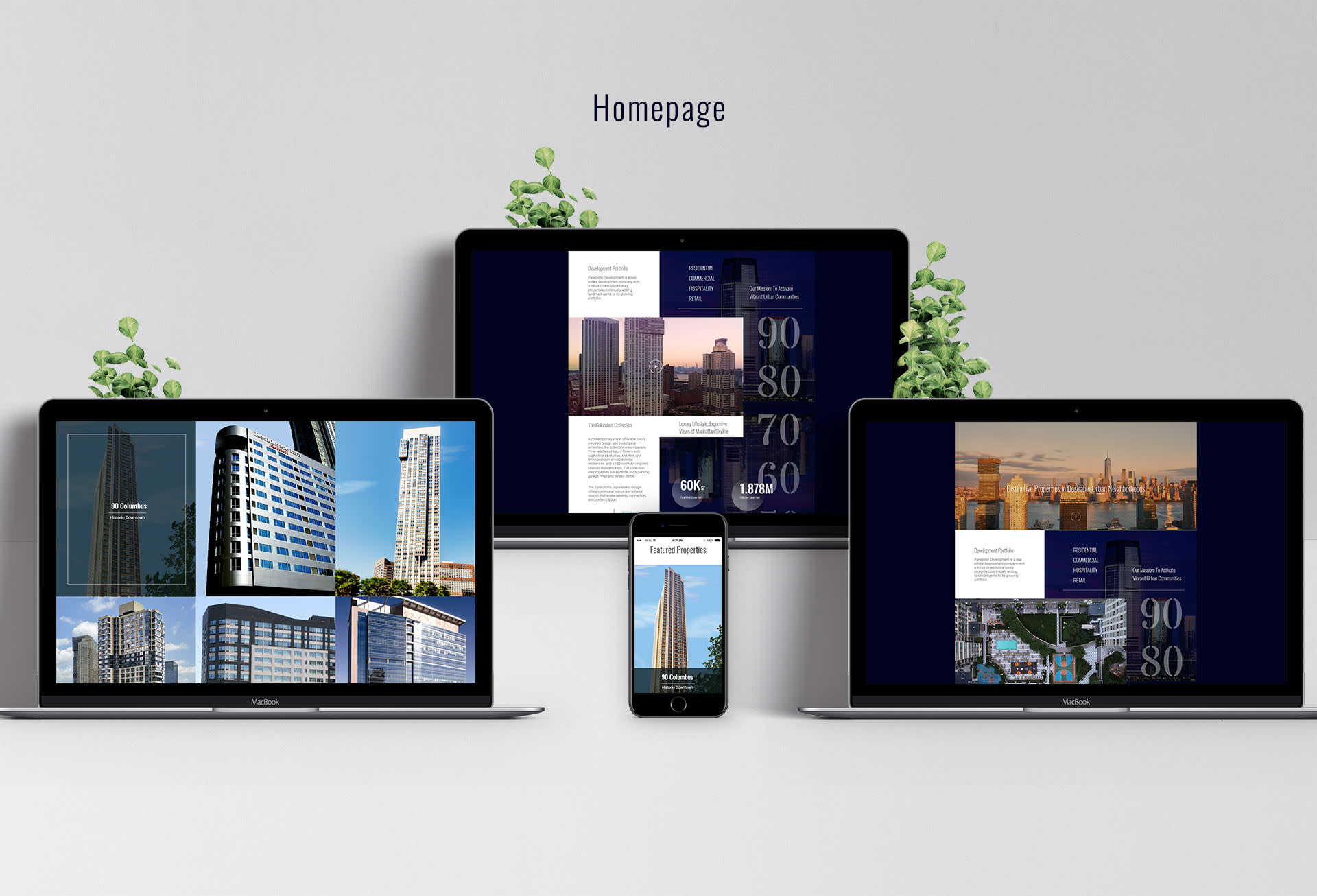 Panepinto Development branding and website