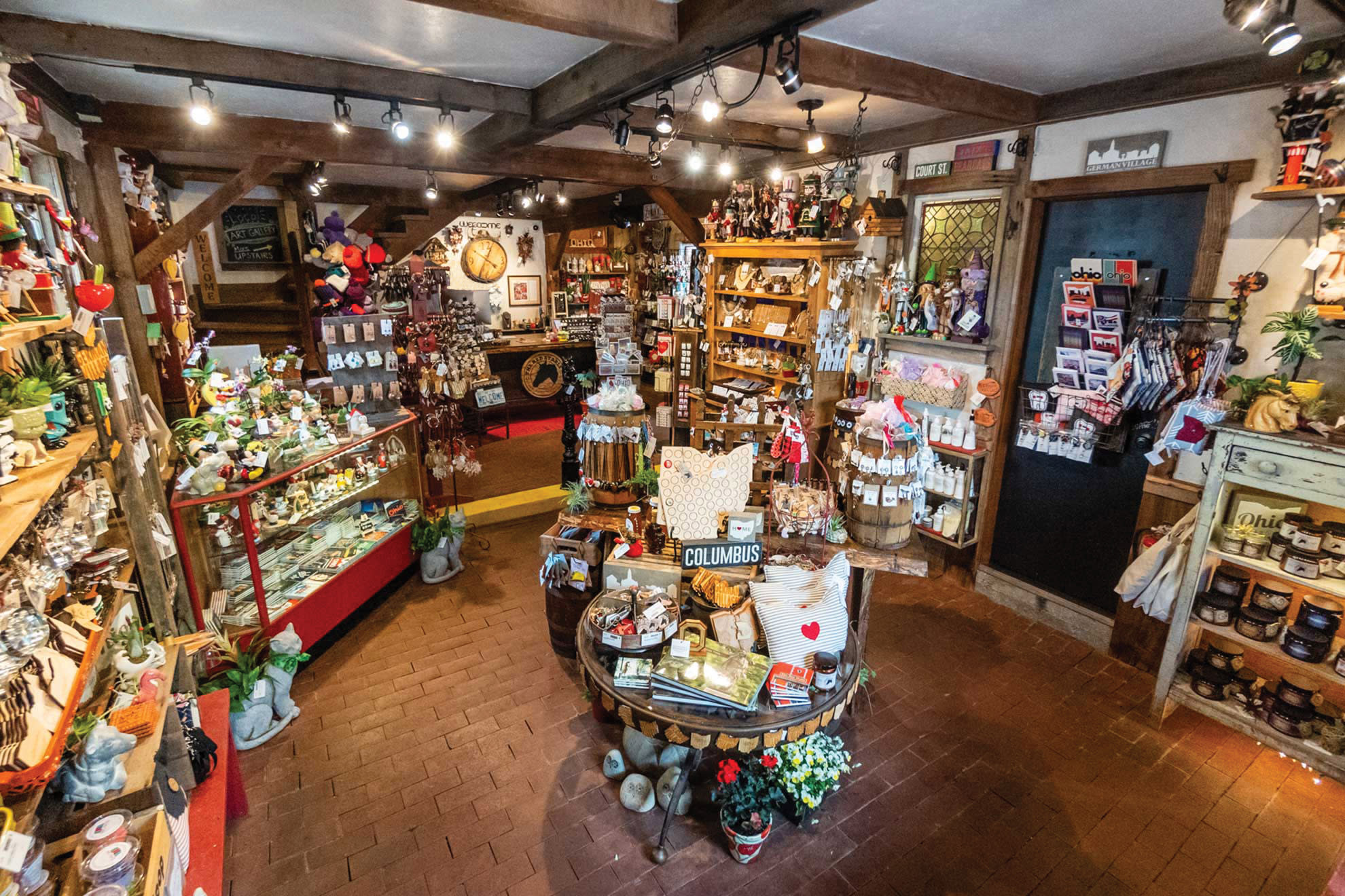The Red Stable interior