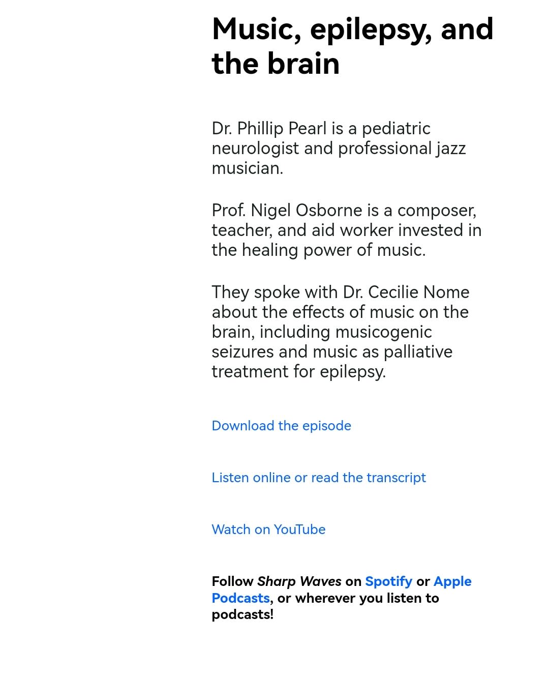 Occupational Therapy working with musicians