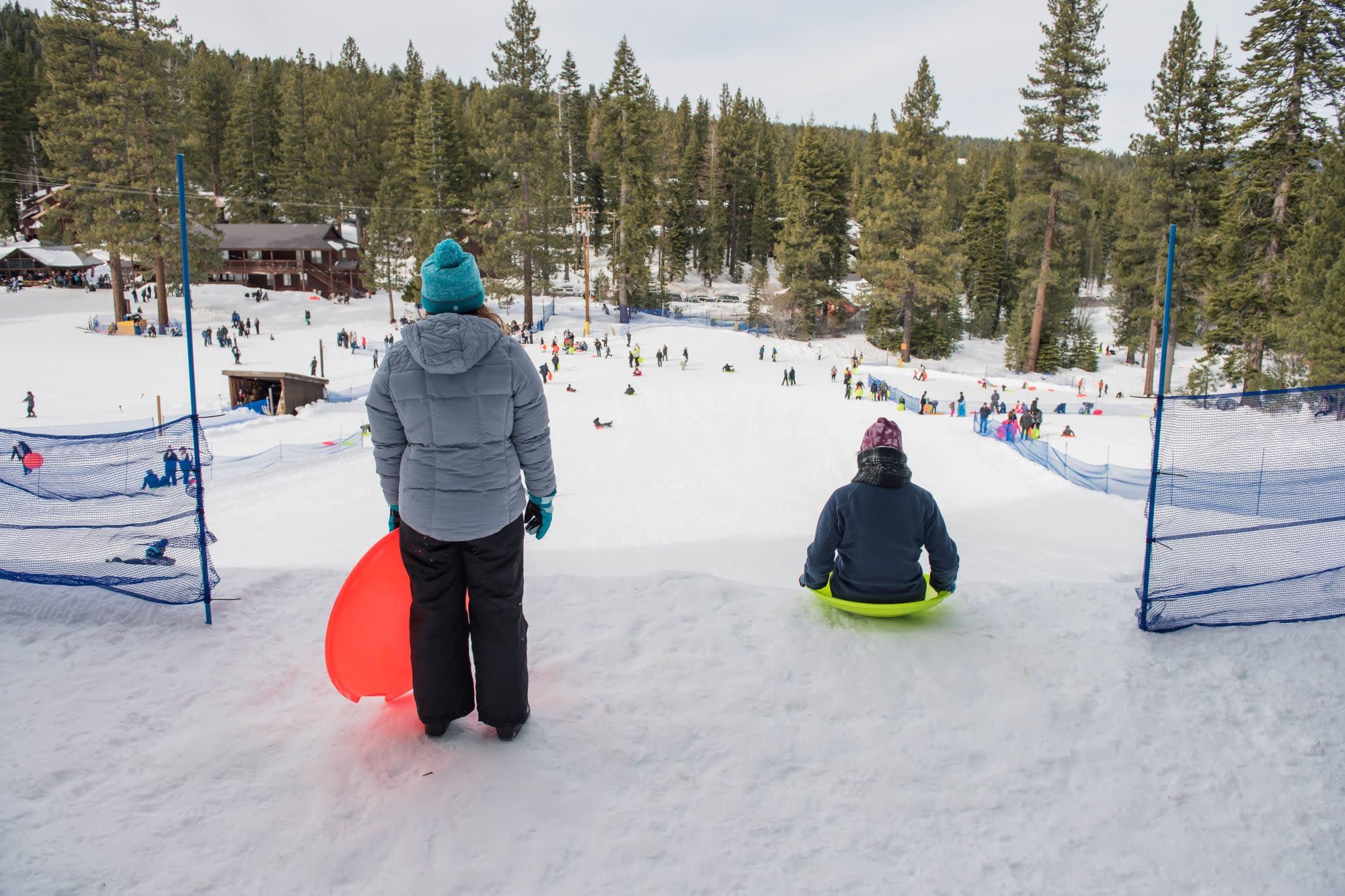 Granlibakken Tahoe ski and sled hill