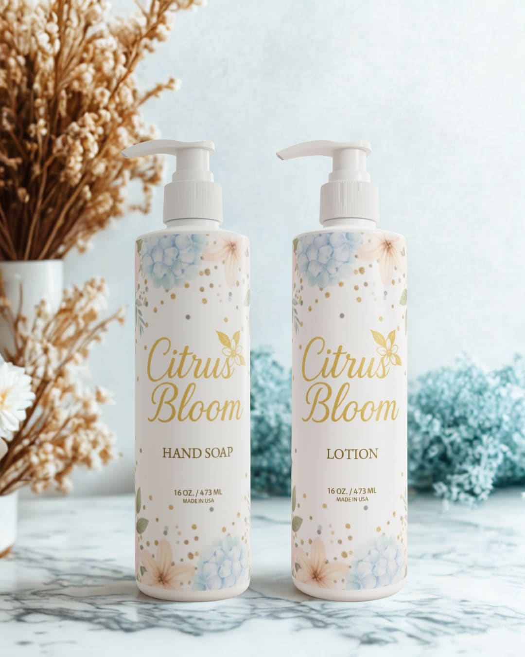 Citrus Bloom Hand Soap and Lotion