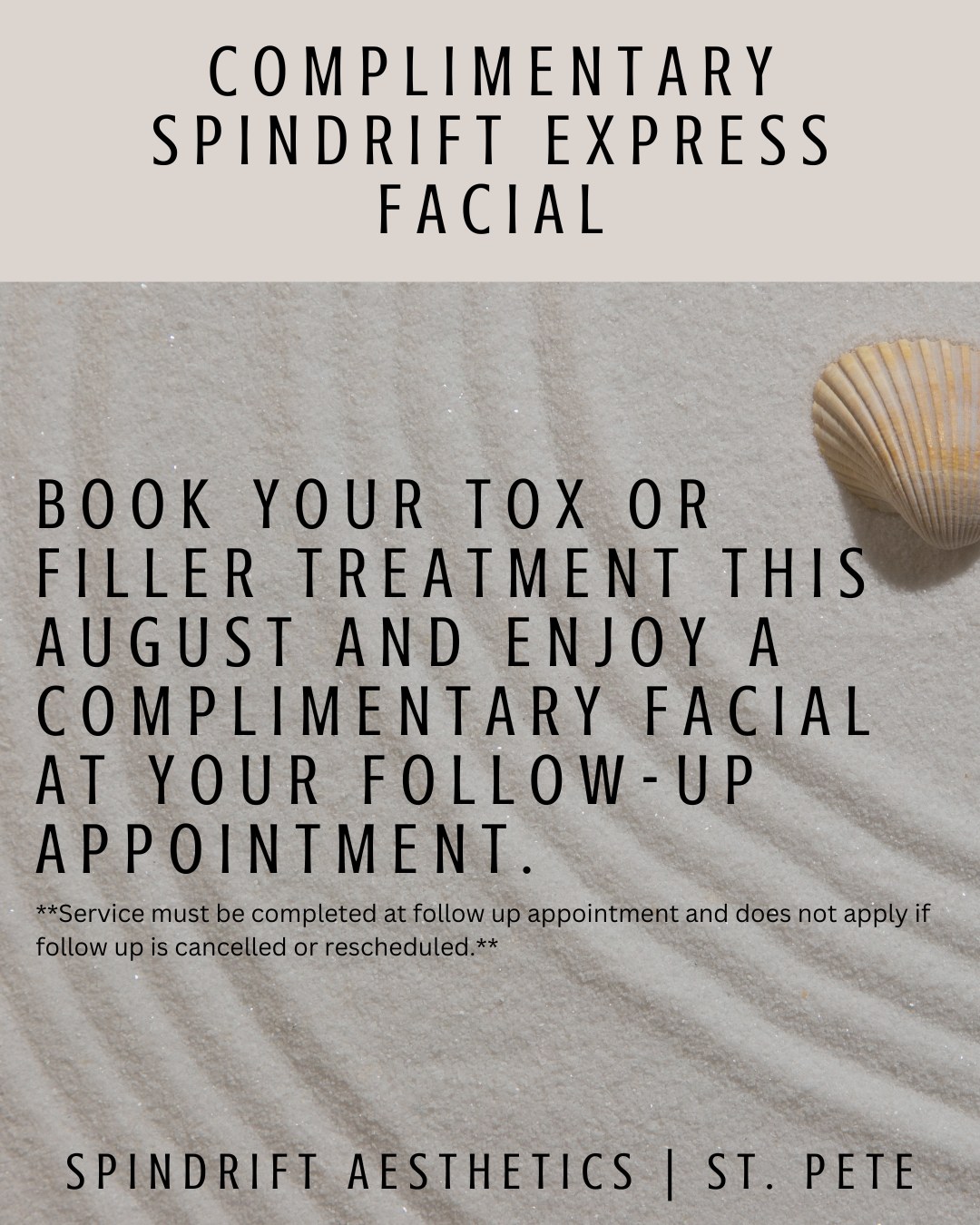 beach image spindrift express facial