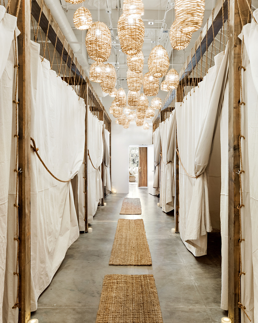 Private massage journey room at The NOW Massage Dallas with tranquil décor
