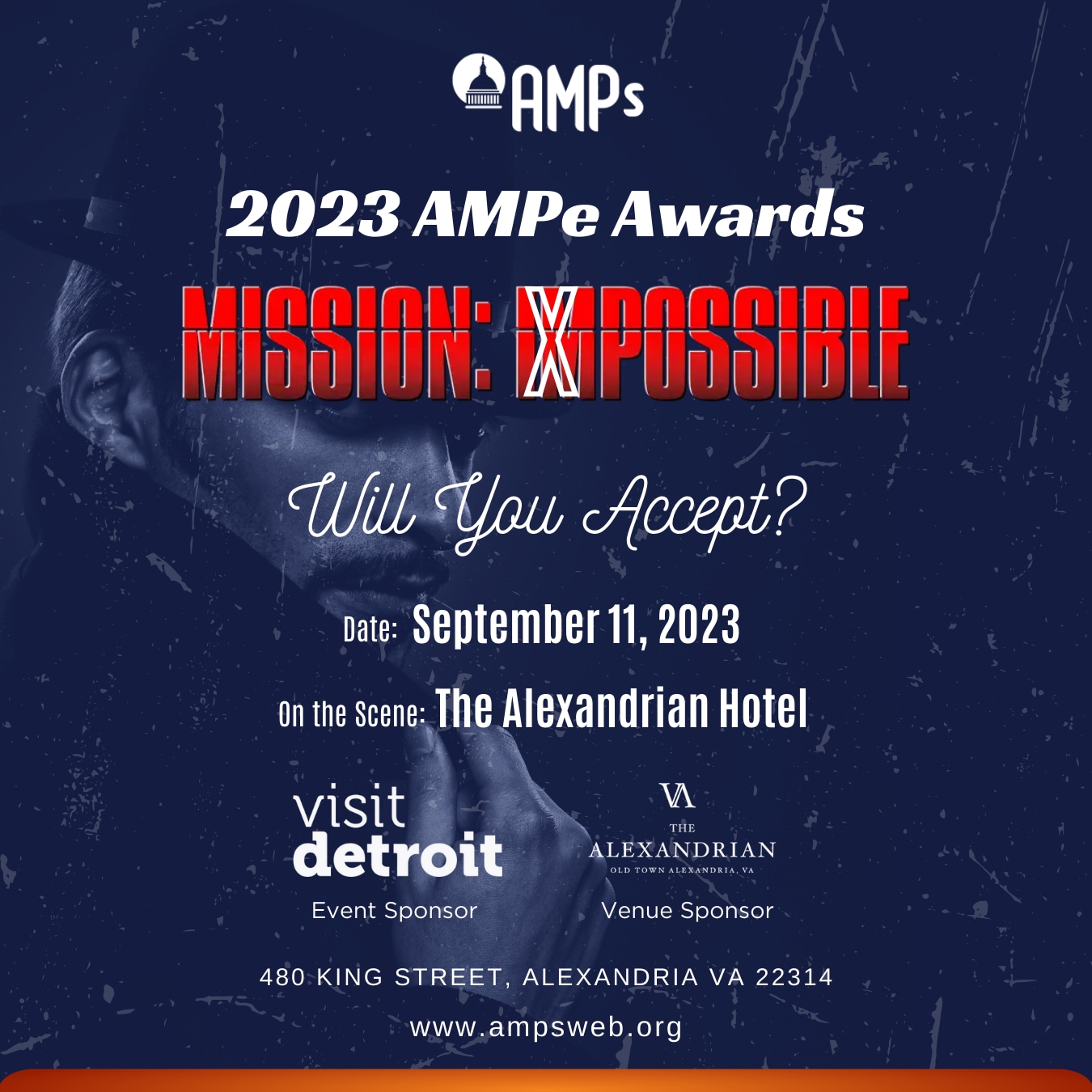 Association of Meeting Professionals AMPe Awards graphic