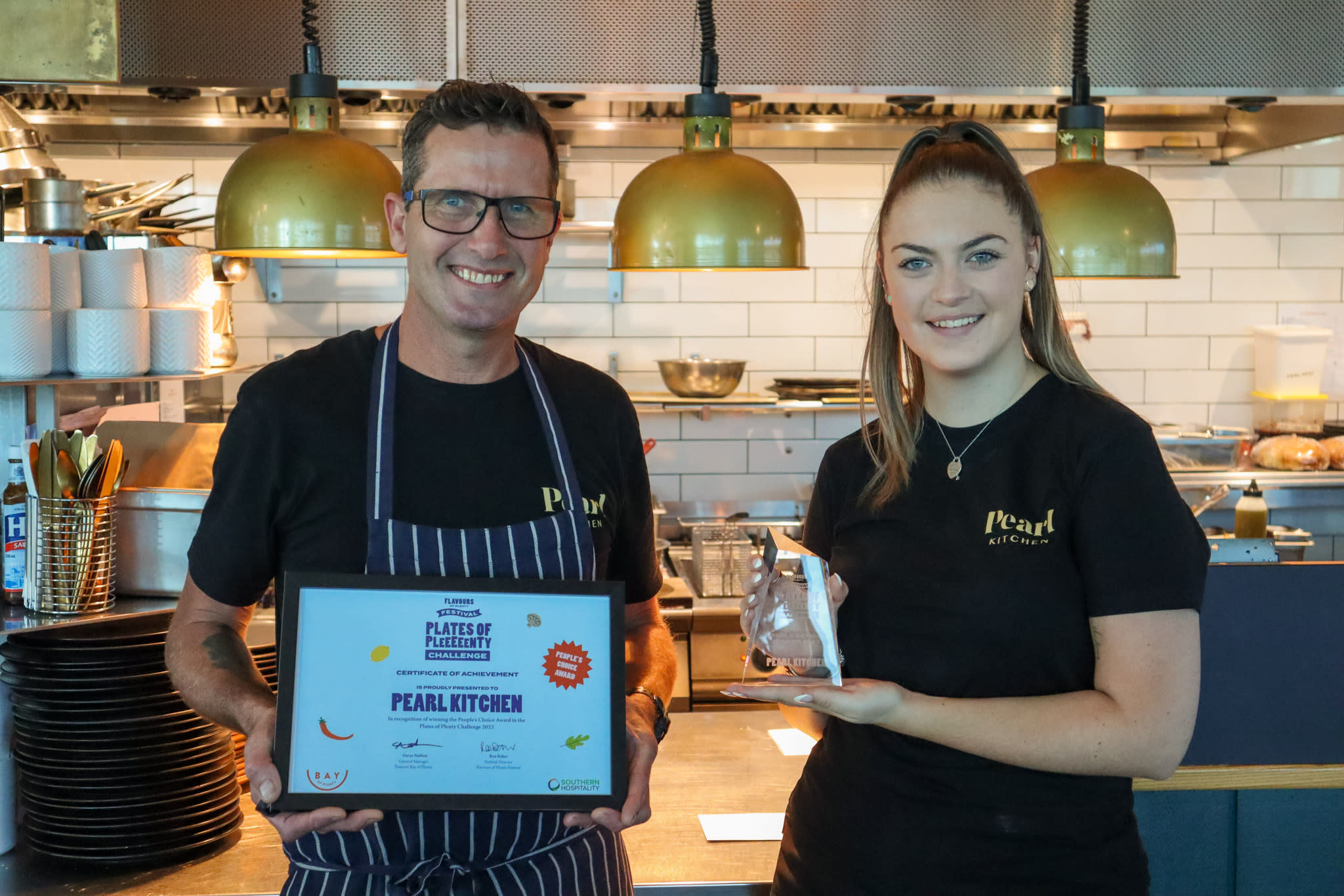 Nigel Reid and Tanesha Horsburgh- Pearl Kitchen