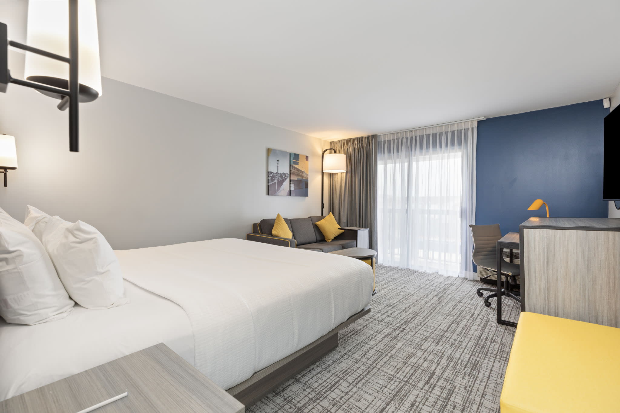 Best Western Plus Balcony King with Pullout Sleeper Sofa