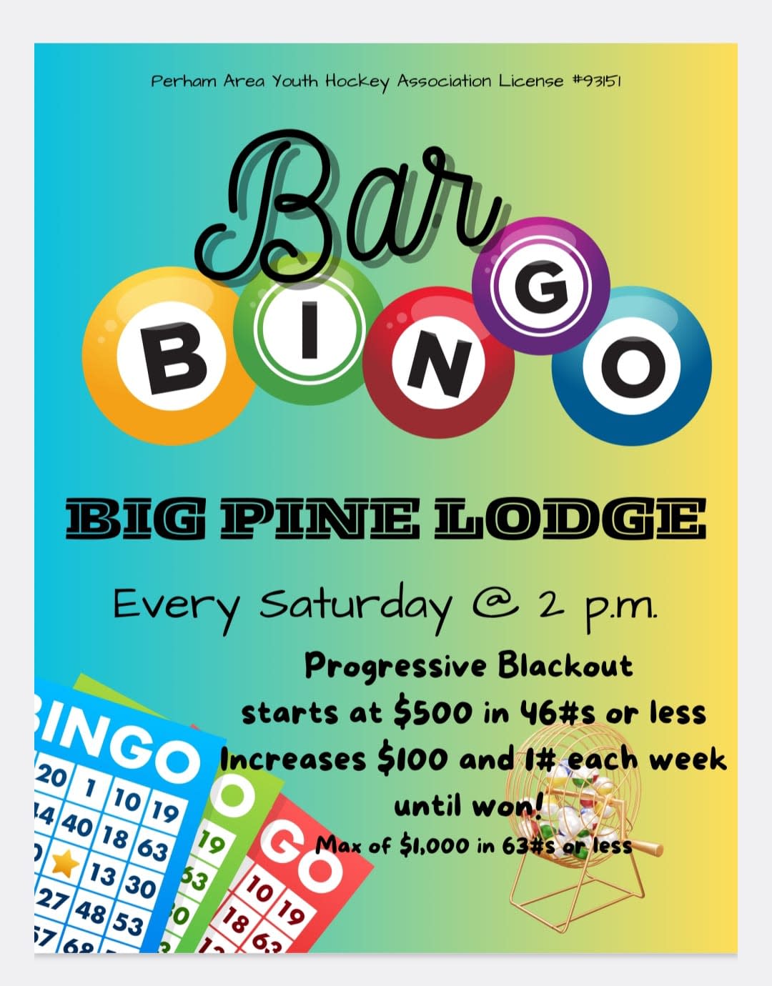 Big Pine Lodge Bar Bingo Event Calendar Perham Area Chamber Of Commerce big-pine-lodge-bar-bingo-event-calendar-perham-area-chamber-of-commerce