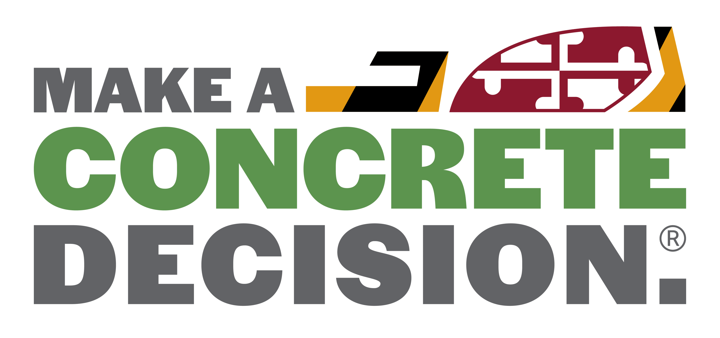 MAKE A CONCRETE DECISION.®️ Logo