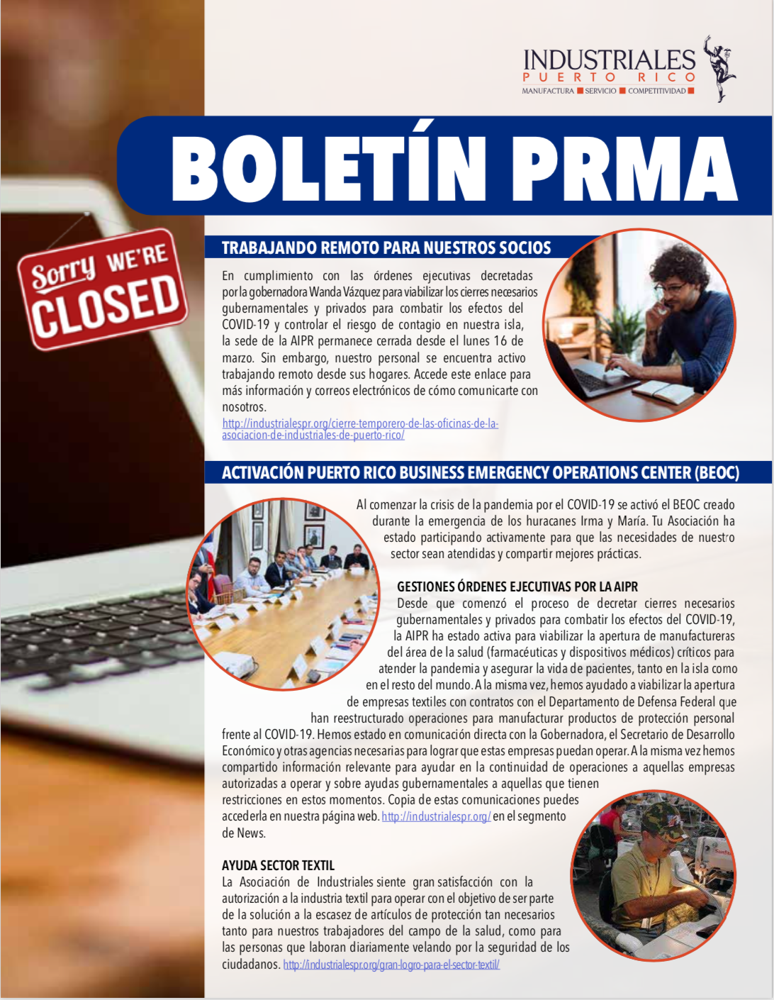 Cover of the PRMA Bulletin March 2020