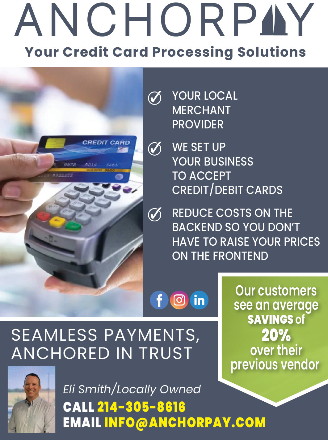 AnchorPay - Merchant Services