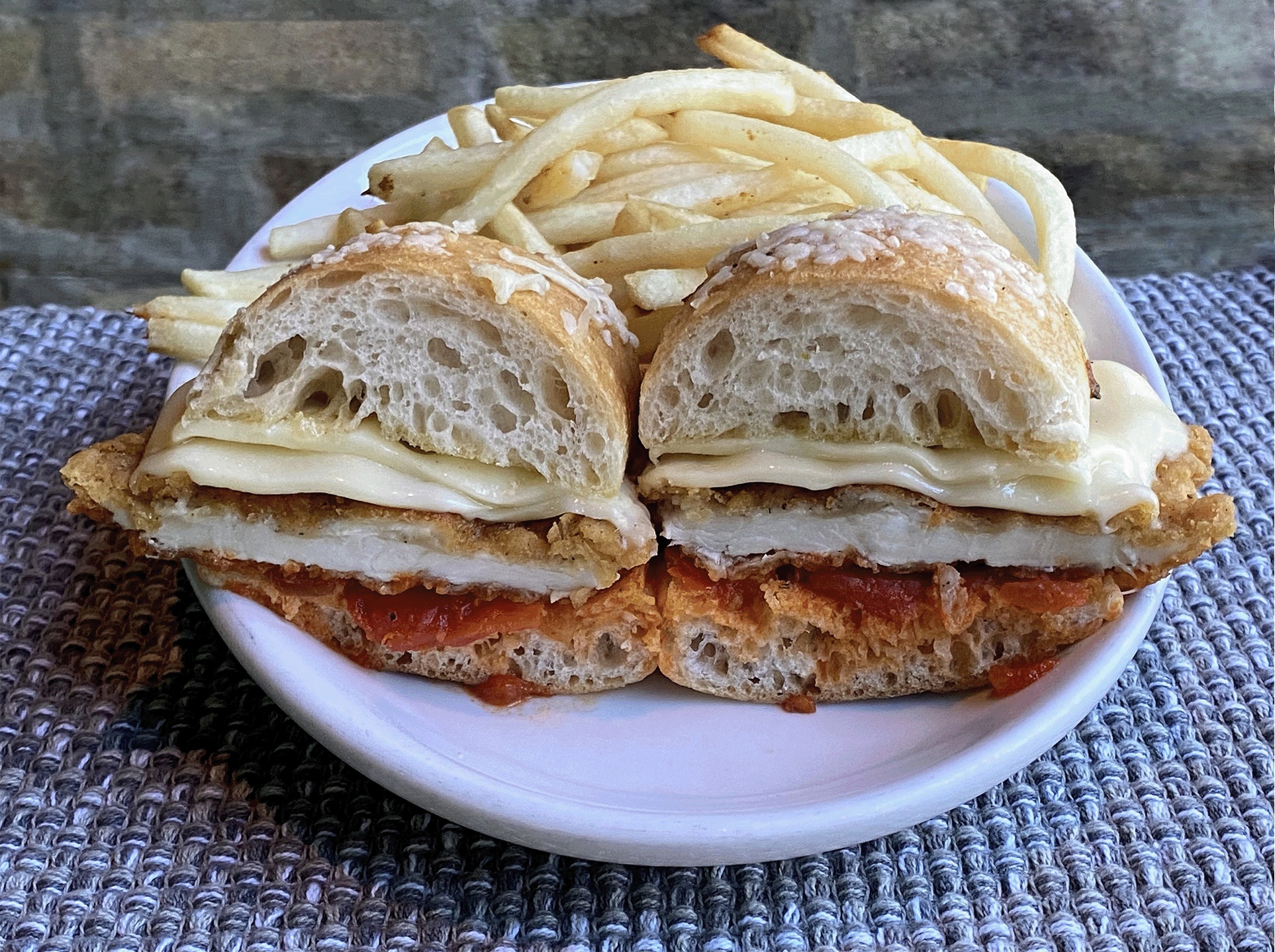 Chicken Parmesan Sandwich