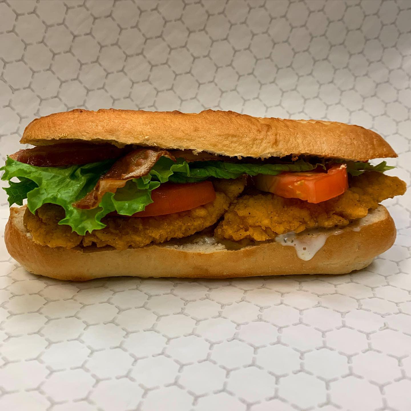 Hot Chicken Club Sandwich