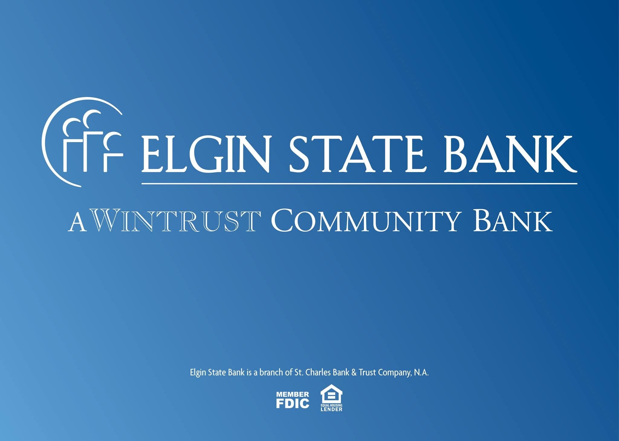 ELGIN STATE BANK LOGO