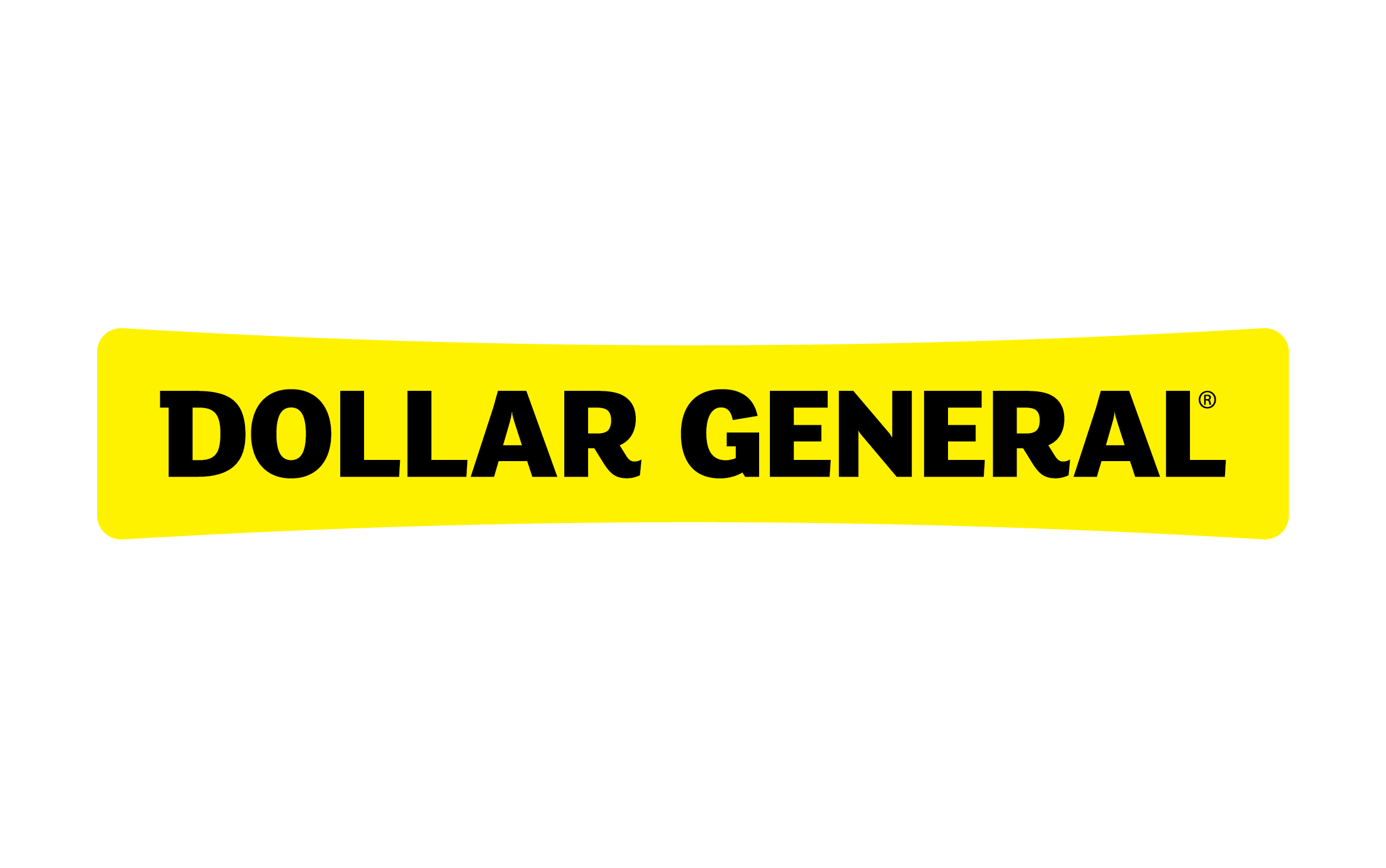 depiction of the Dollar General logo in yellow with black text