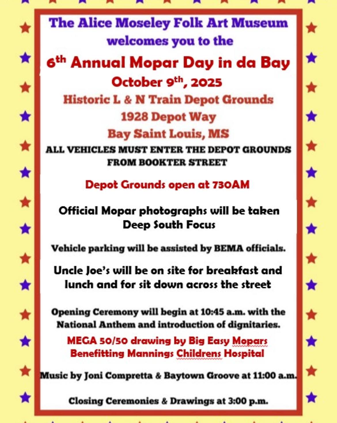 Annual Mopar Day in da Bay