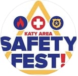 Volunteers and first responders at Lonestar Safety Fest promoting community safety, education, and preparedness in Texas.