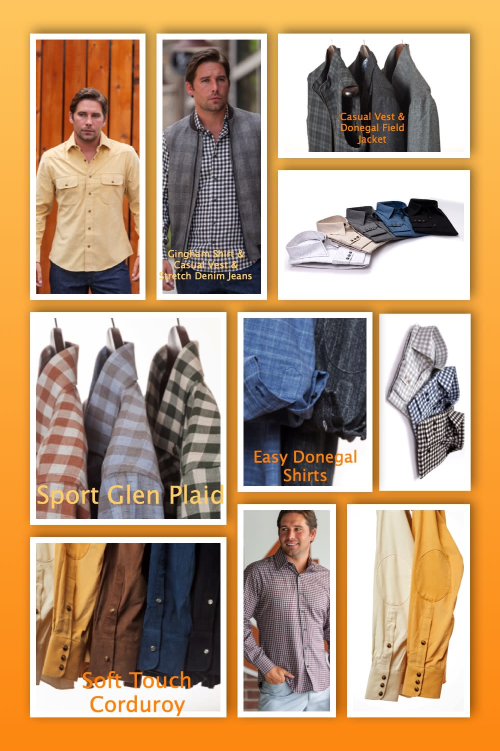 Experience the Best of Lifestyle Made to Measure Clothing...Made for You!