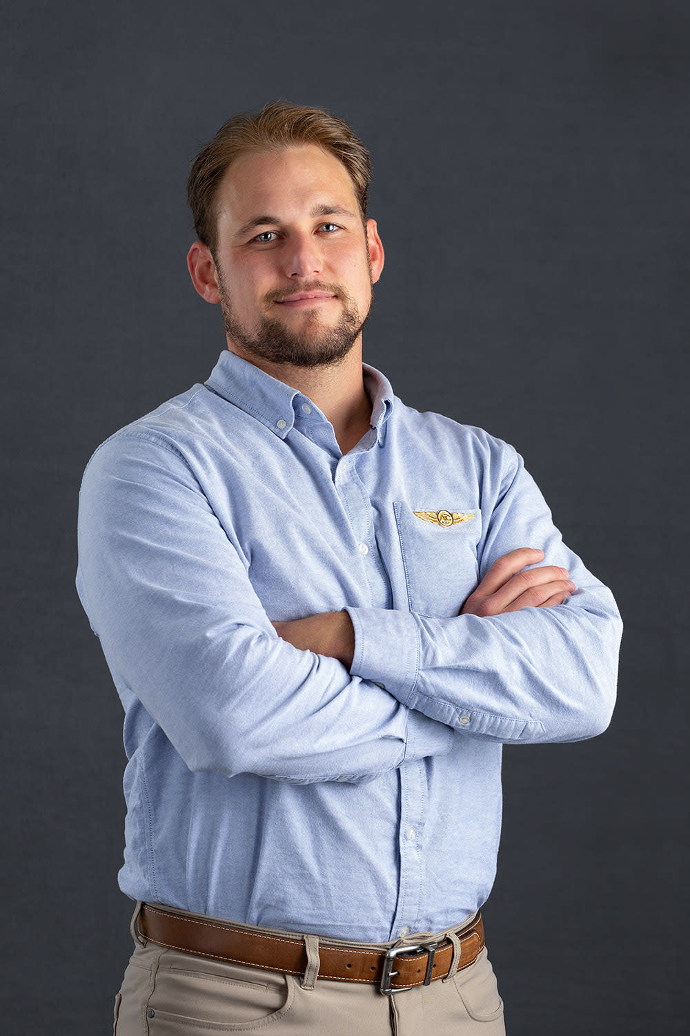 Portrait of Veteran Josh Grant