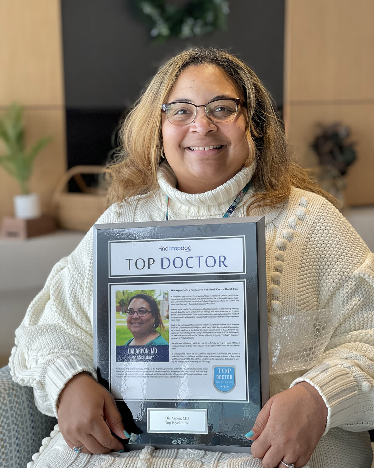 Dr. Dia Arpon, Psychiatrist at North Central Health Care