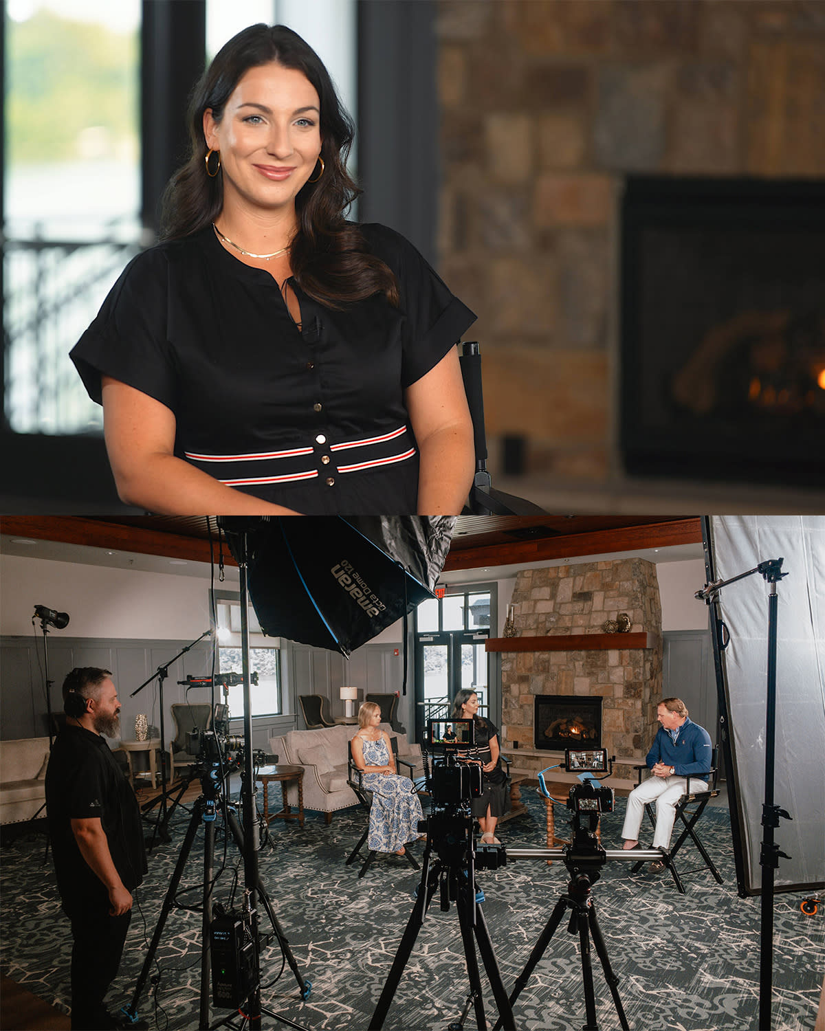 cameras, lighting, professional, talent, real estate, interviews