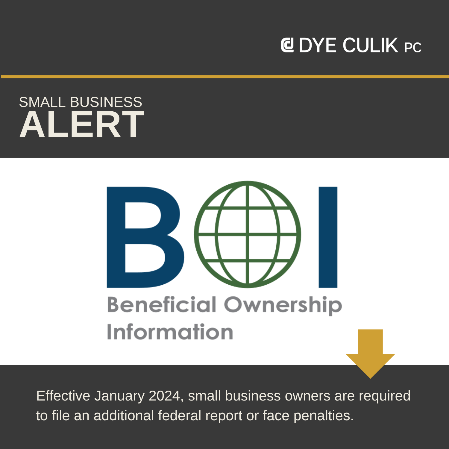 Small Business Owners Required to File FinCEN Beneficial Ownership Report (BOI)