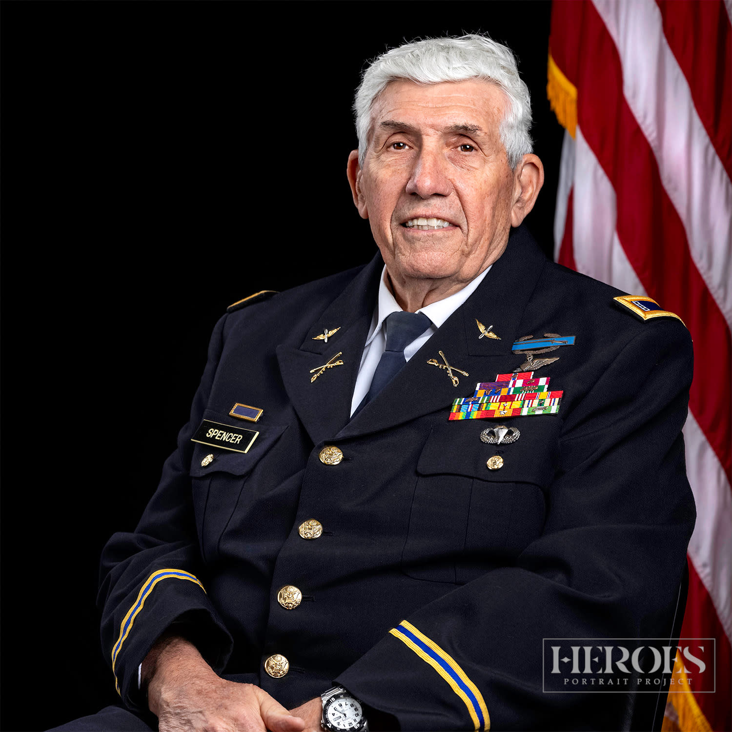 Portrait of Vietnam Veteran Samuel Spencer