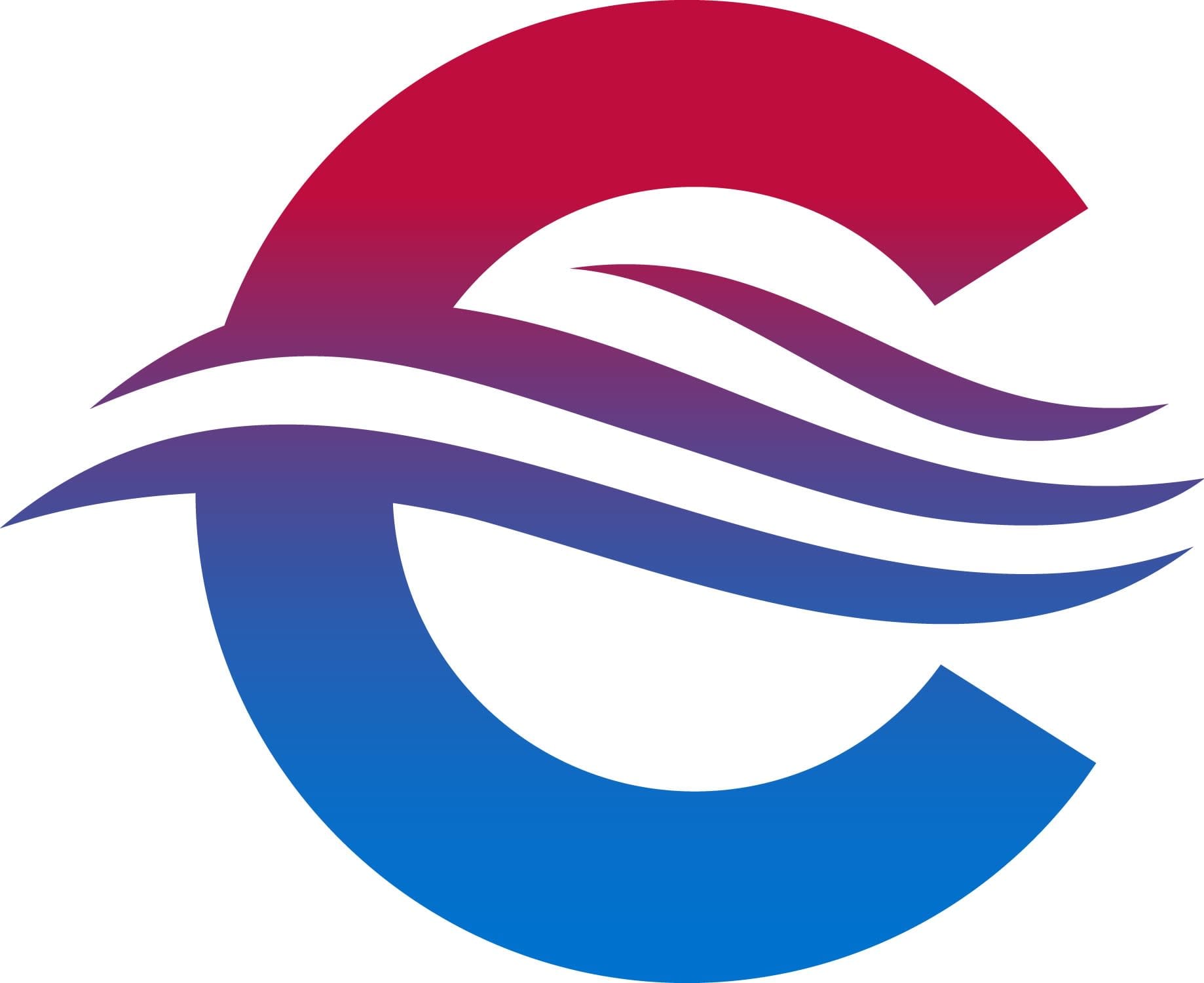 Large c with swooping lines - represents Coast Electric Power Association