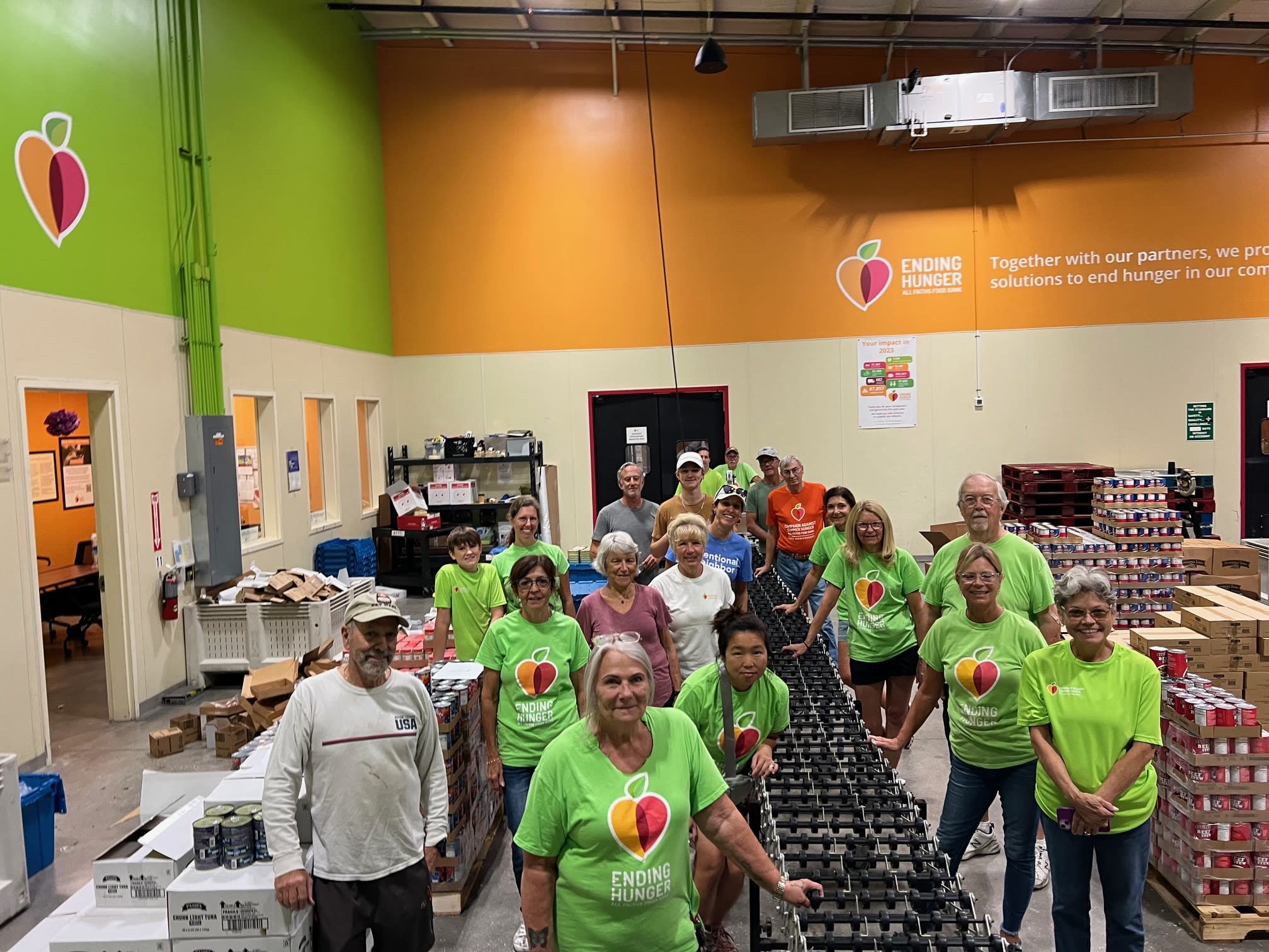 AFFB volunteers