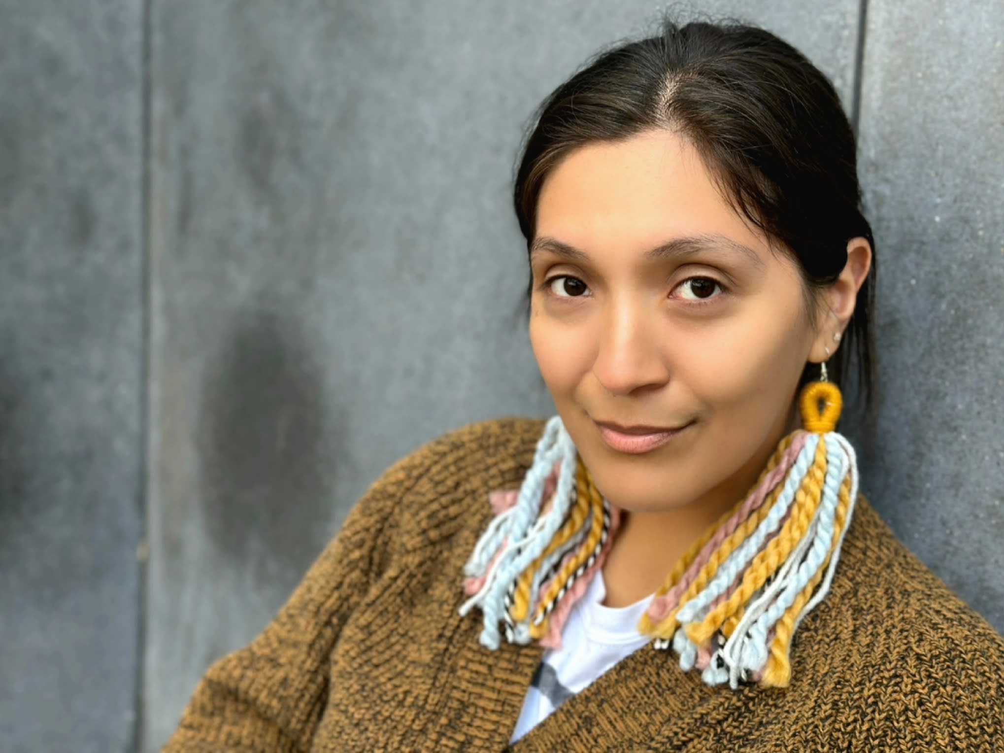 June bug Salma (Aisha Rivera) co-leads the resistance.