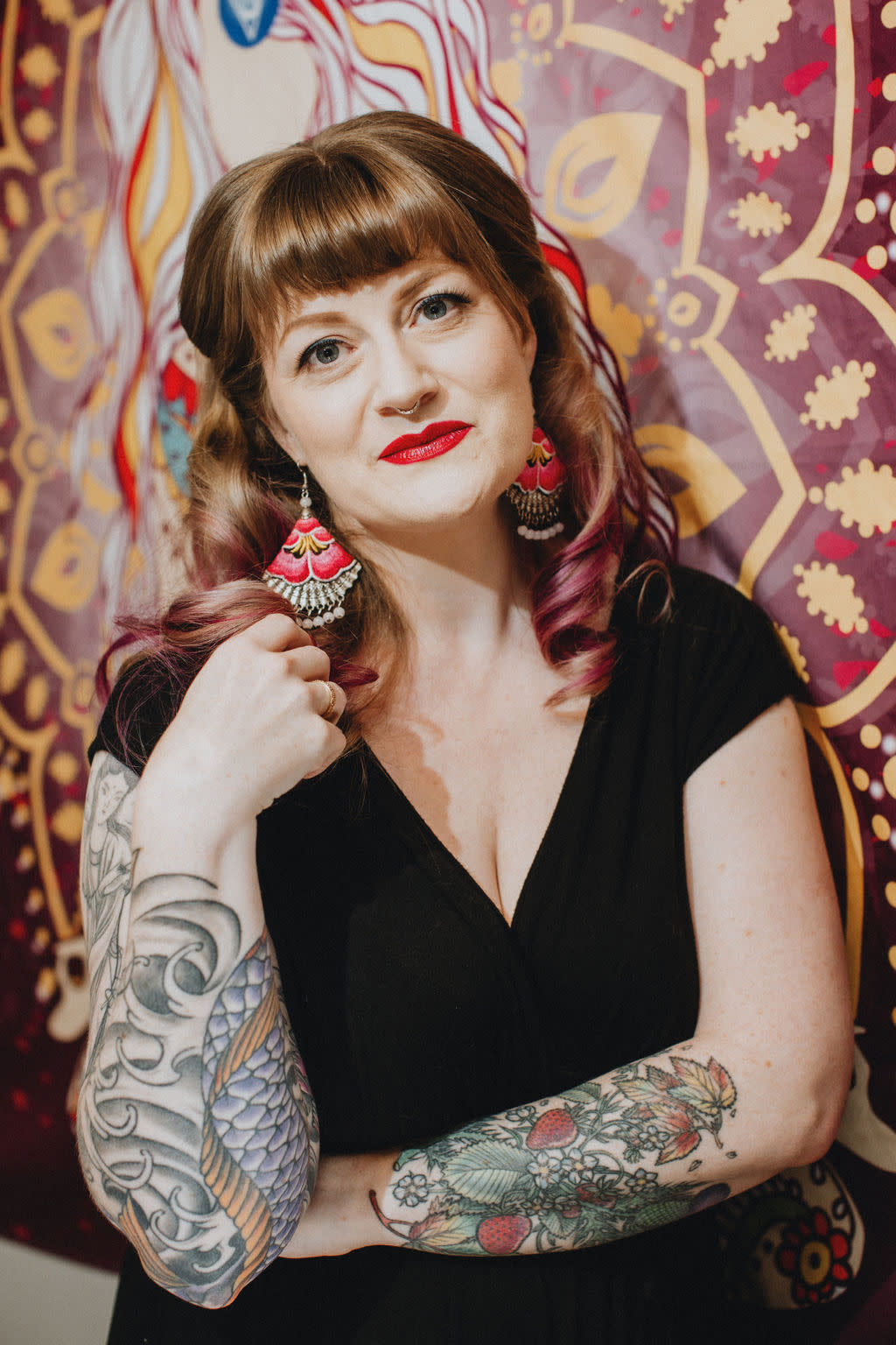 A portrait of Shona Fraser, a Vancouver based interior designer.