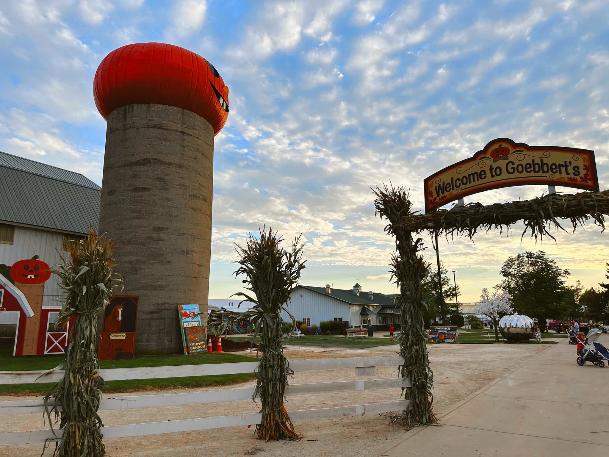 At Goebbert's Farm Christmas Lights