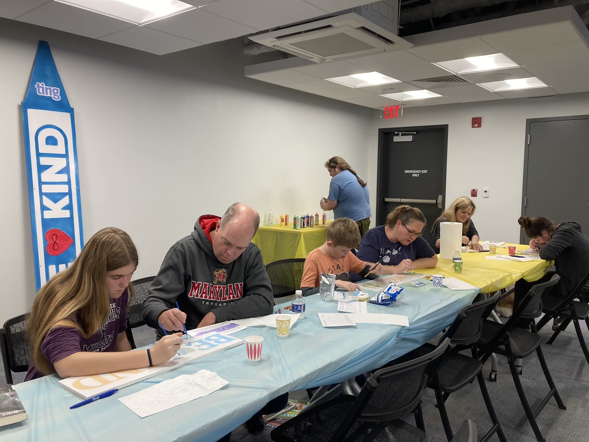 Ting Community of Kindness Workshop Paint Event Westminster MD