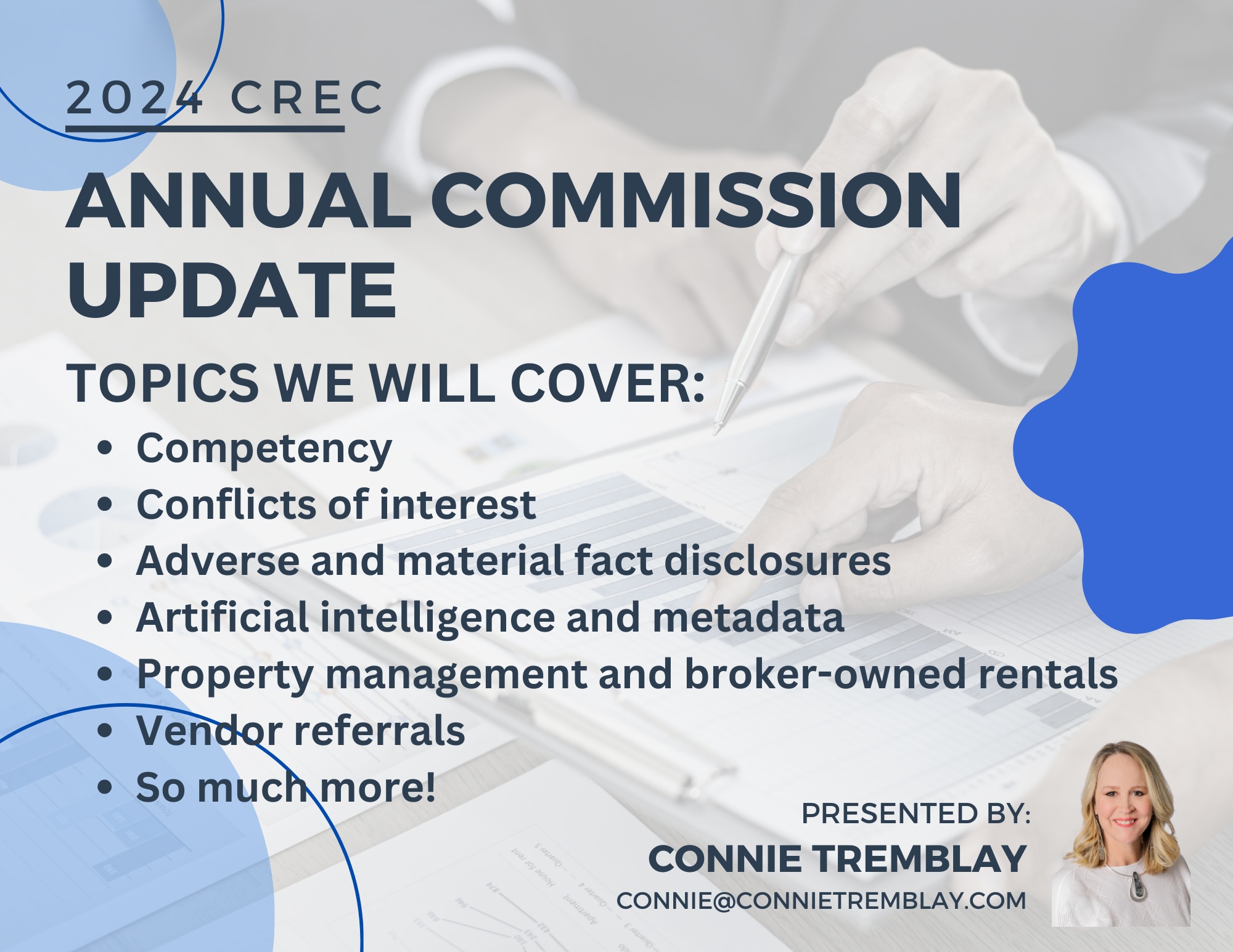 2024 CREC Annual Commission Update, 4 CE Event Registration 2024 CREC Annual Commission Update, 4 CE Event Registration