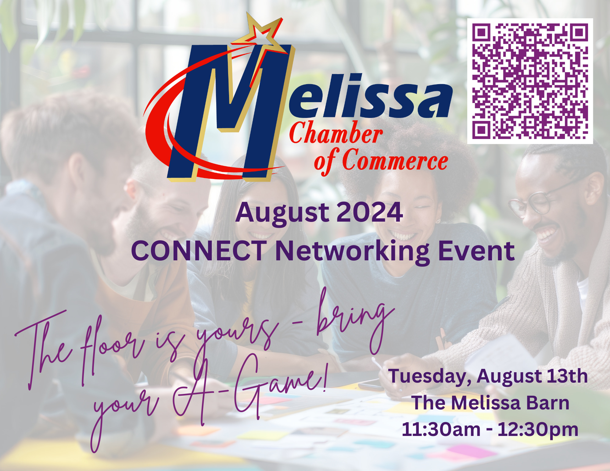 August 2024 CONNECT Networking Event Event Registration