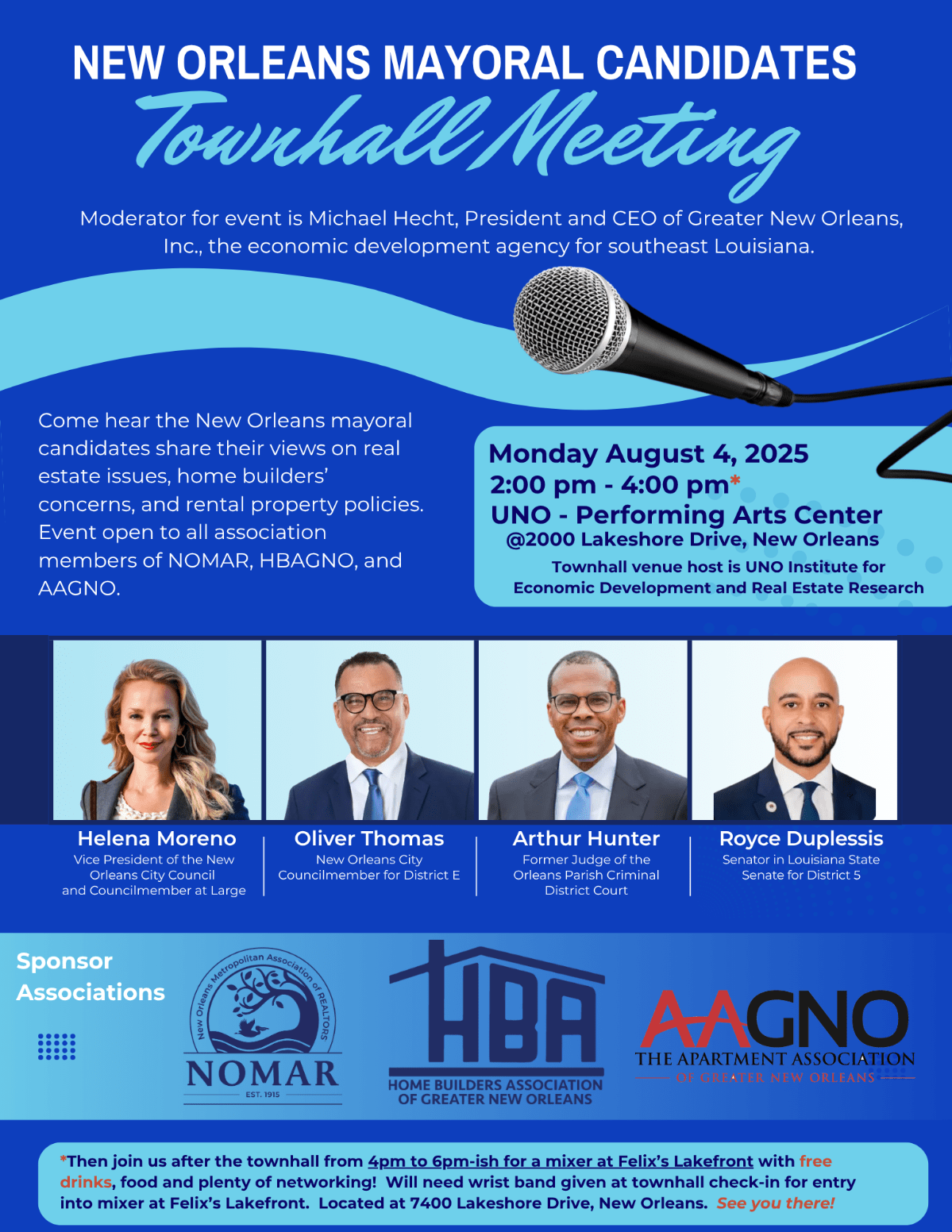 2025 New Orleans Mayoral Forum - MayoralFlyer