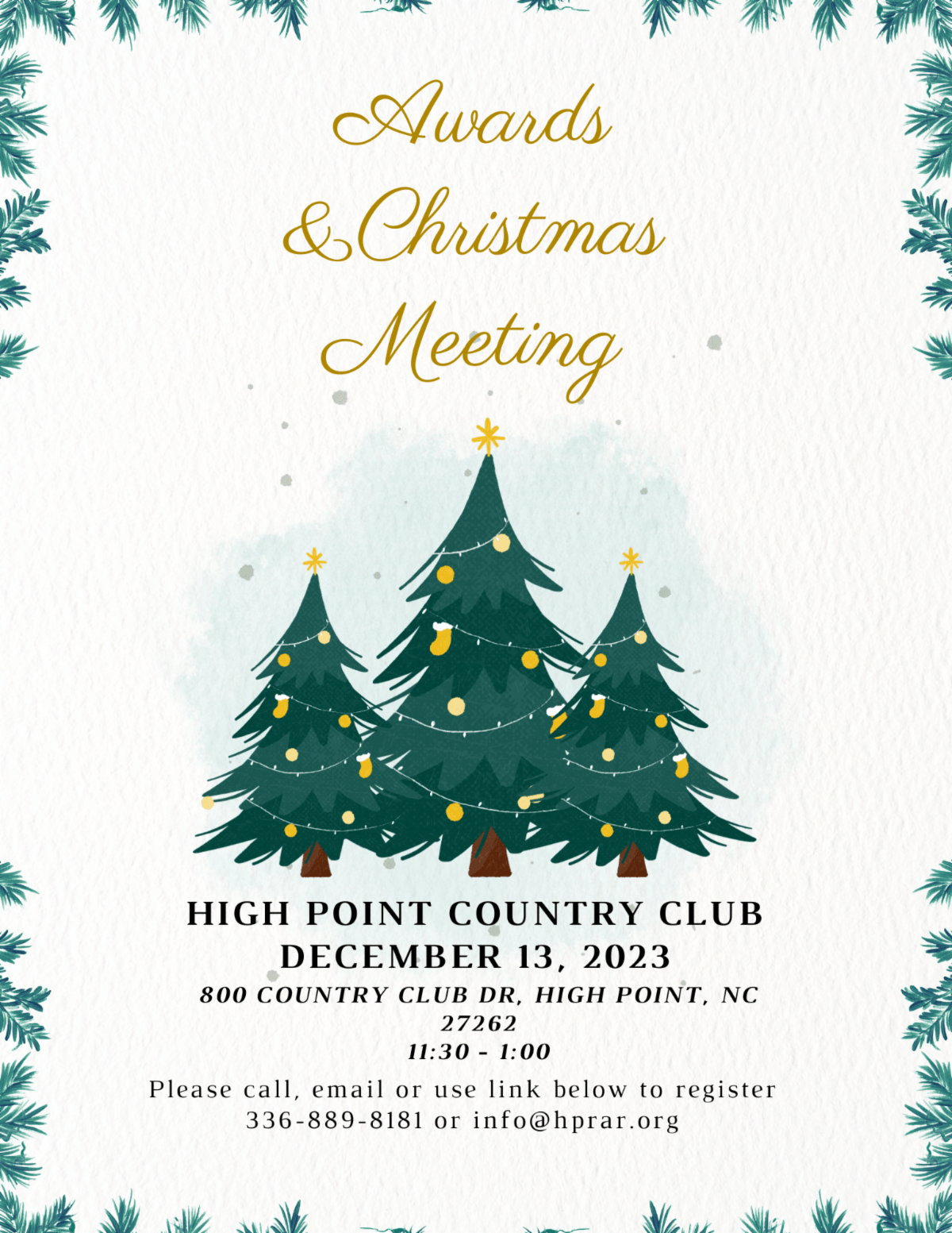 Christmas Flyer