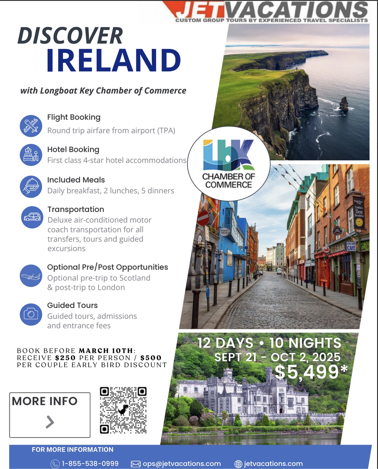 Discover Ireland with Longboat Key Chamber of Commerce