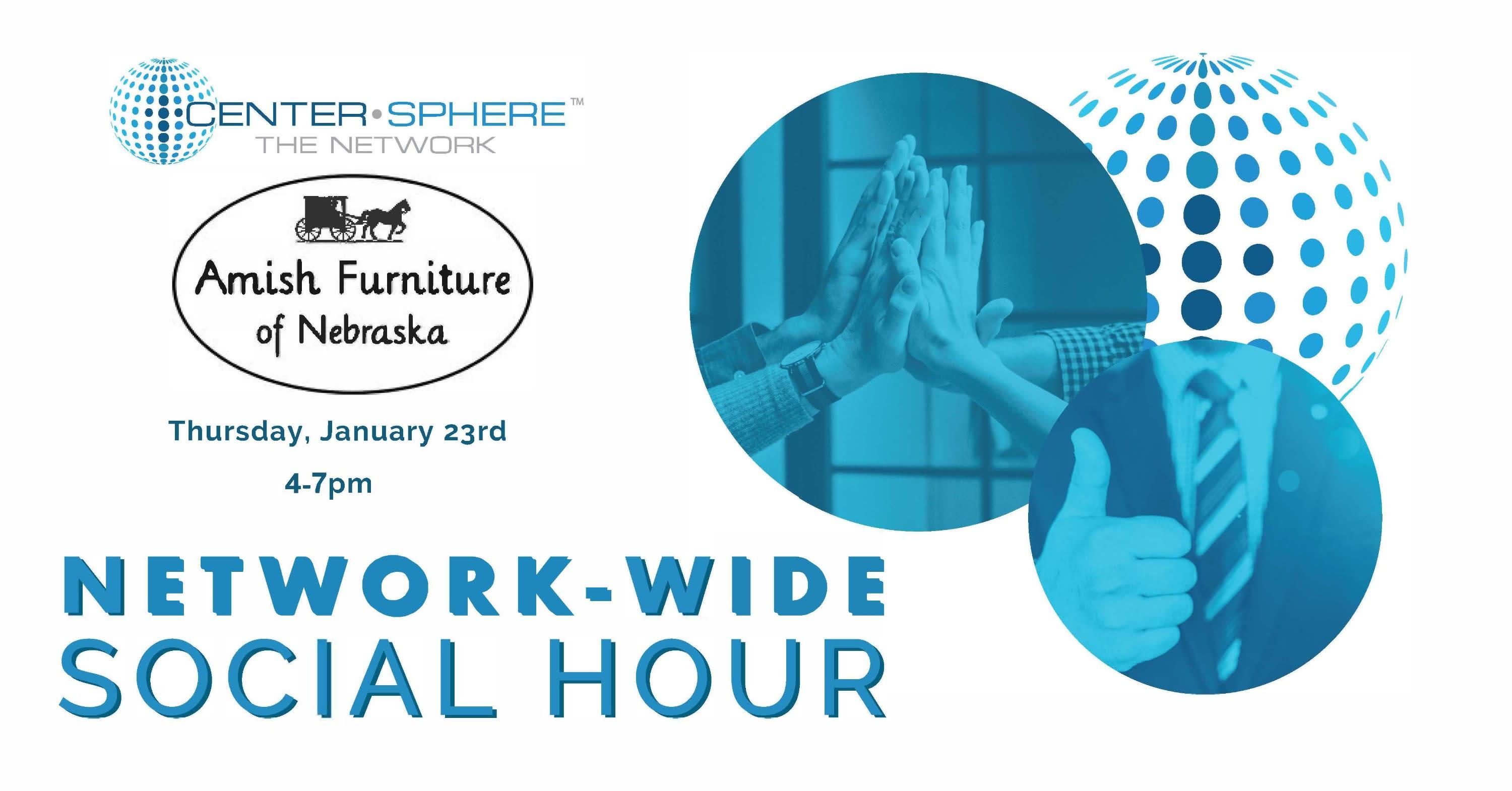 Network Wide Social Hour Hosted By Amish Furniture Of Nebraska
