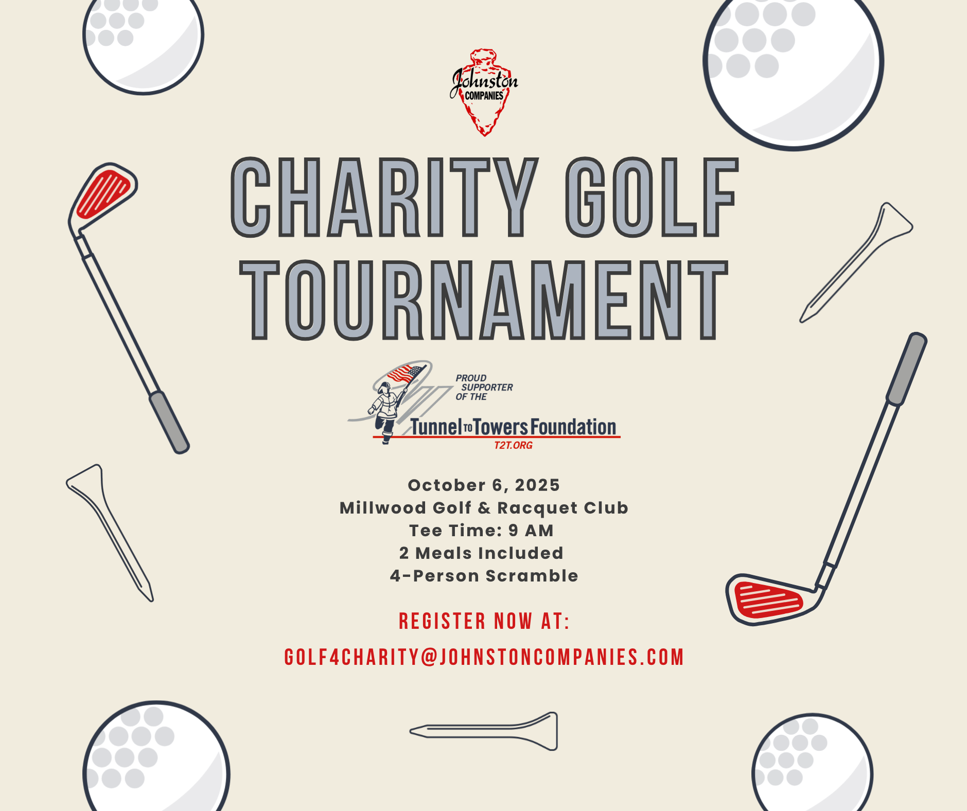 Johnston Companies Charity Golf Tournament 2025