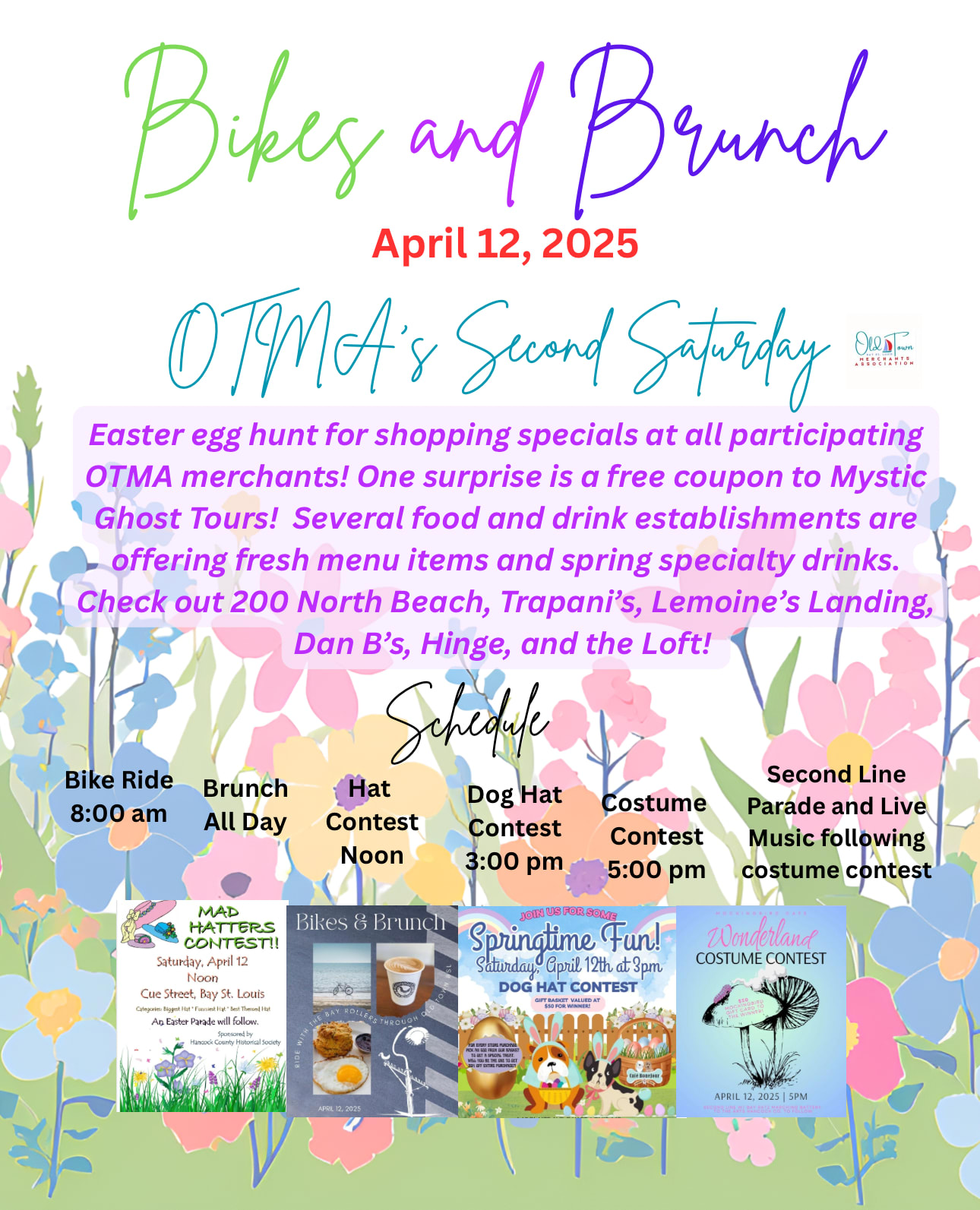 Bikes and Brunch info for April 12
