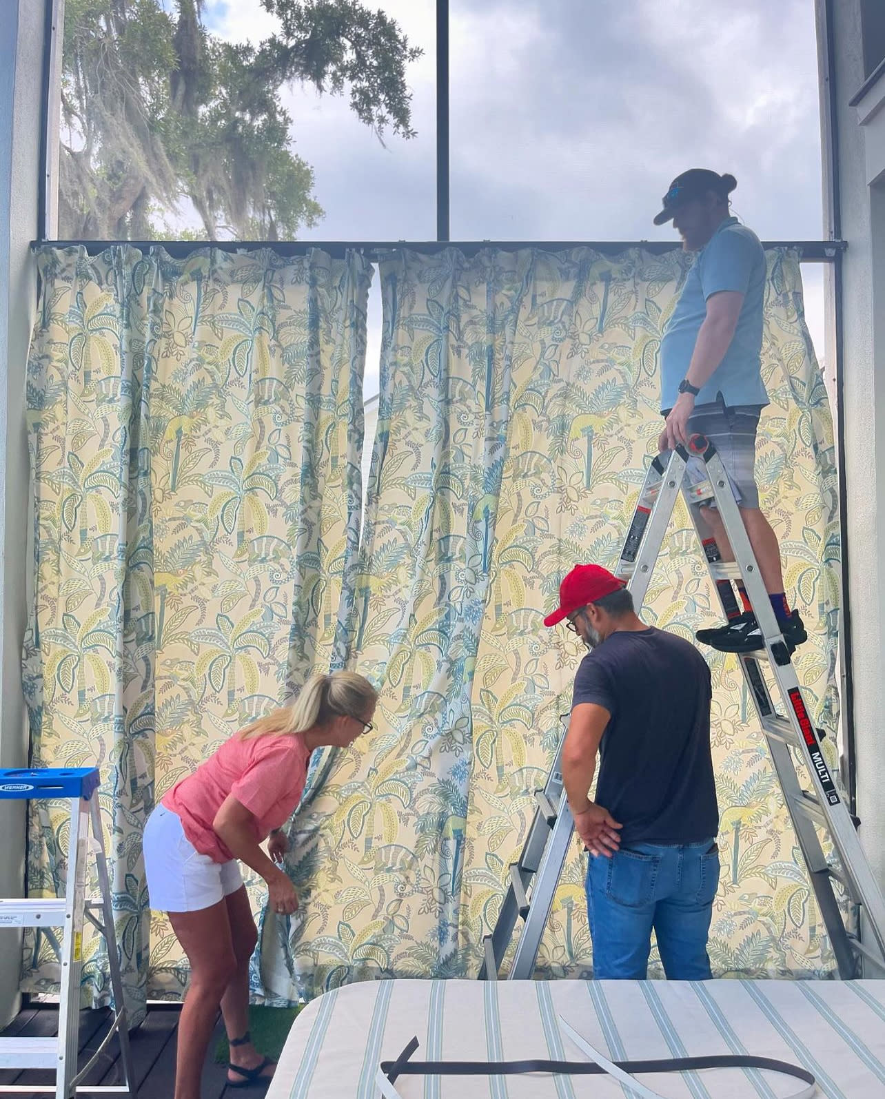 Custom Outdoor Draperies / Curtains